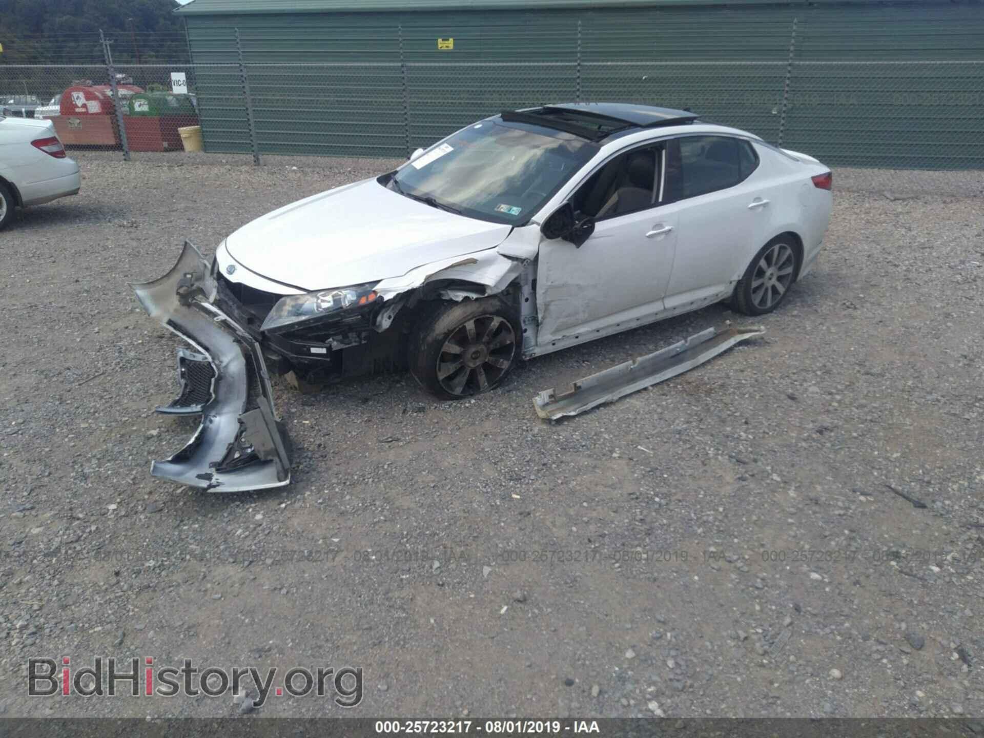 2012 KIA OPTIMA - VIN: 5XXGR4A65CG077206 - Фото 2