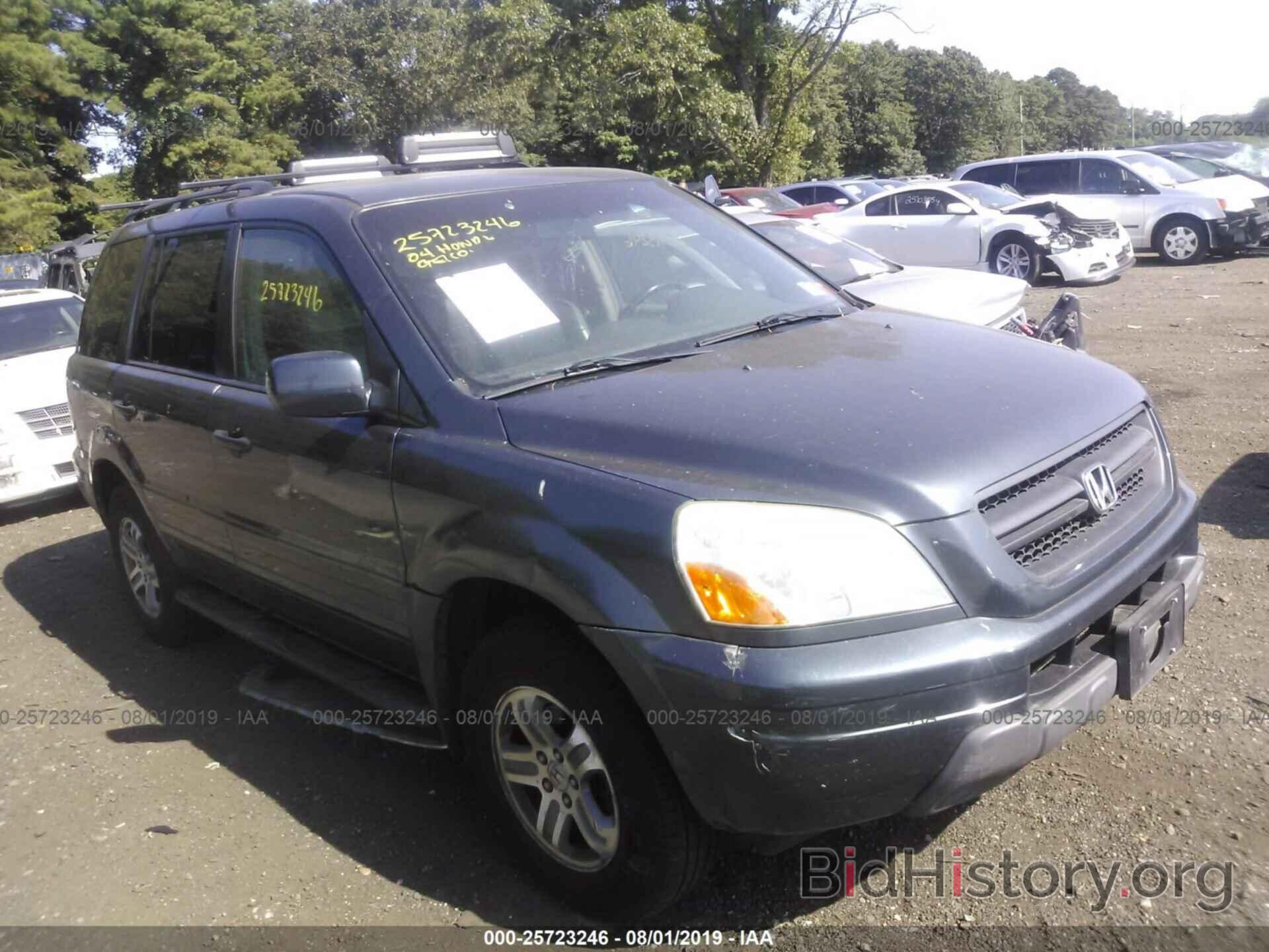 Photo 2HKYF18564H579608 - HONDA PILOT 2004