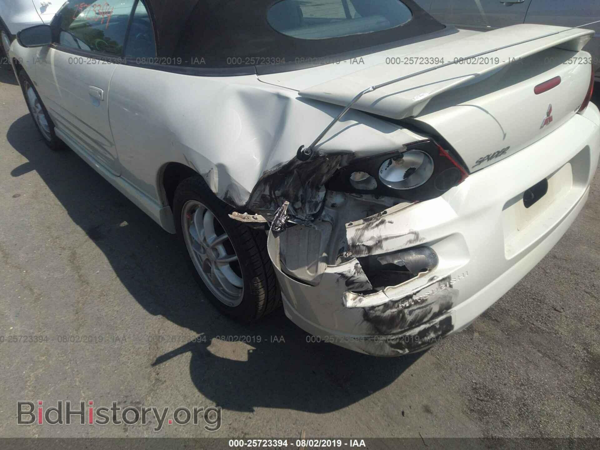 2001 MITSUBISHI ECLIPSE - VIN: 4A3AE85H31E190588 - Фото 6