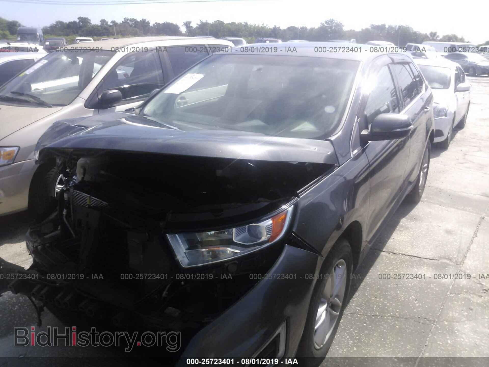 2015 FORD EDGE - VIN: 2FMPK4J97FBB82490 - Фото 2