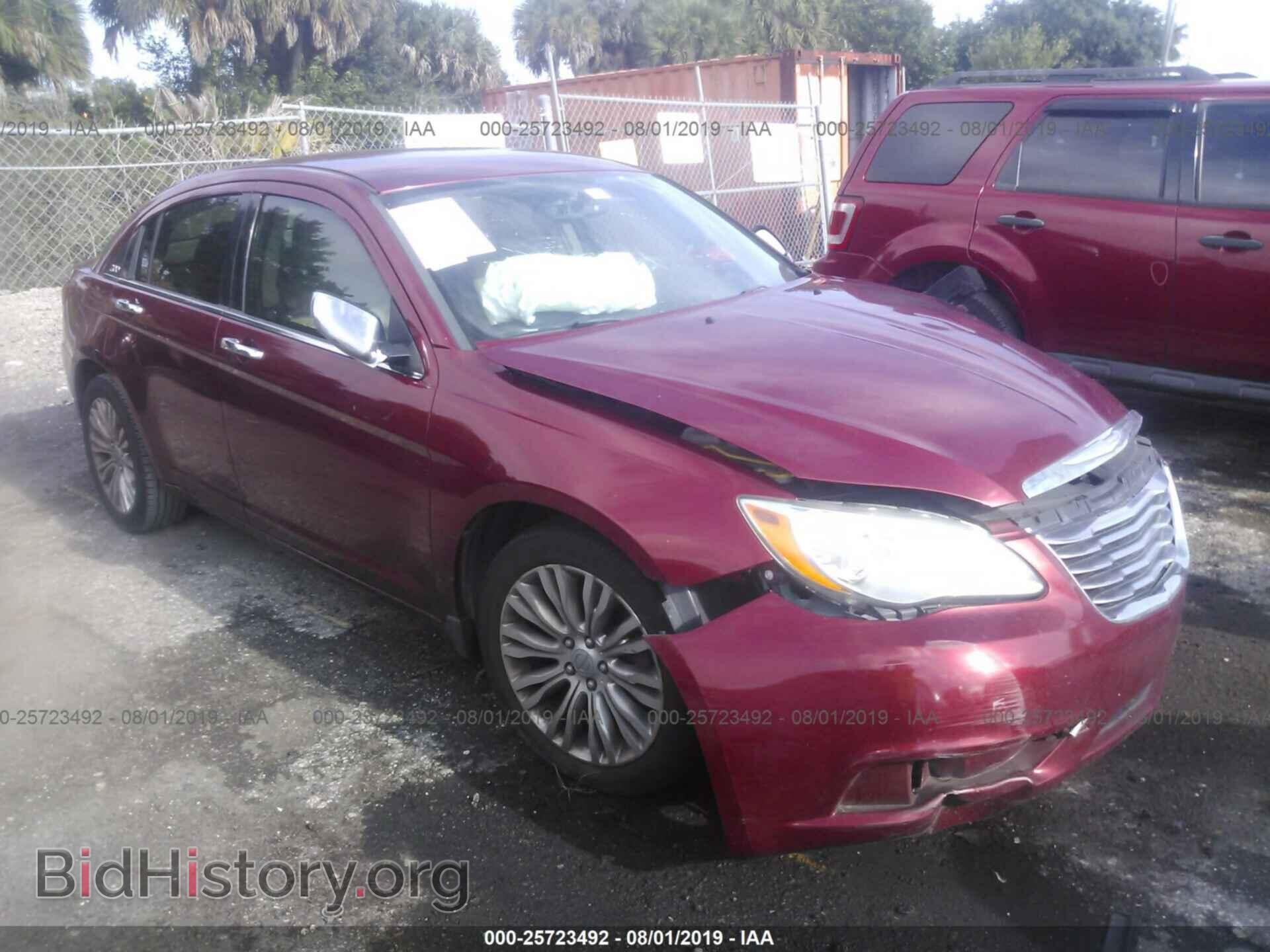 Photo 1C3CCBCB9CN230189 - CHRYSLER 200 2012