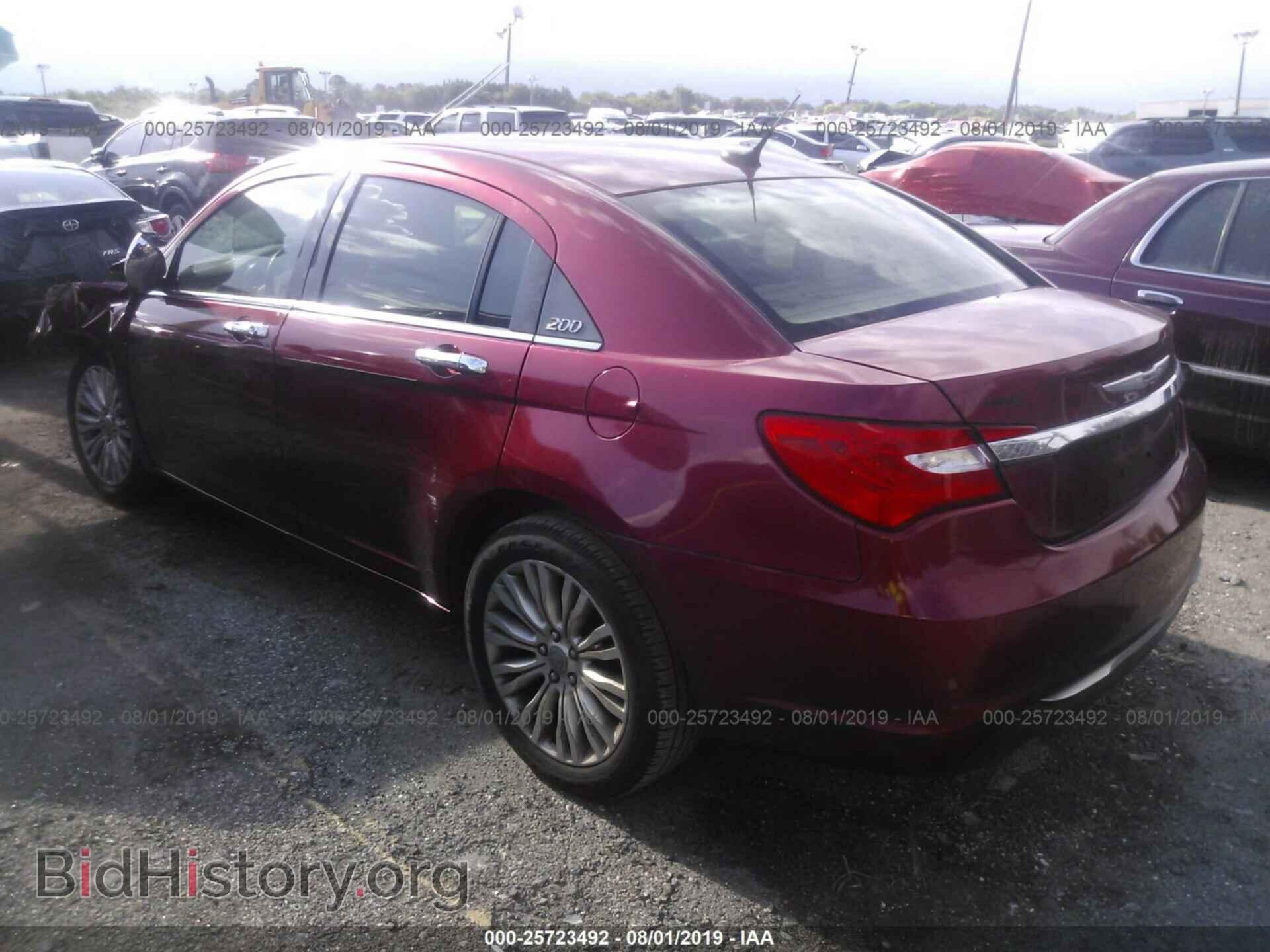 2012 CHRYSLER 200 - VIN: 1C3CCBCB9CN230189 - Фото 3