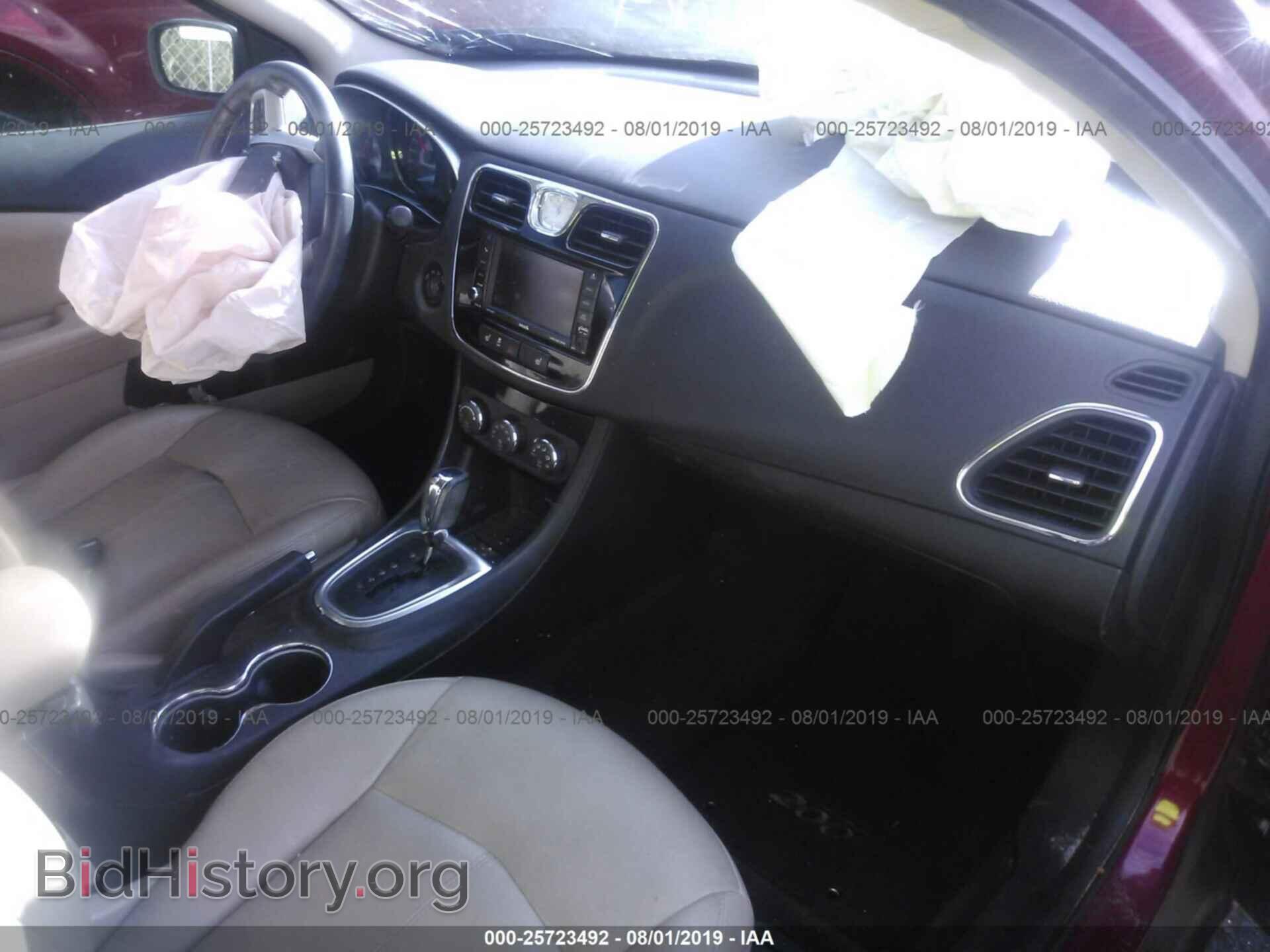 2012 CHRYSLER 200 - VIN: 1C3CCBCB9CN230189 - Фото 5
