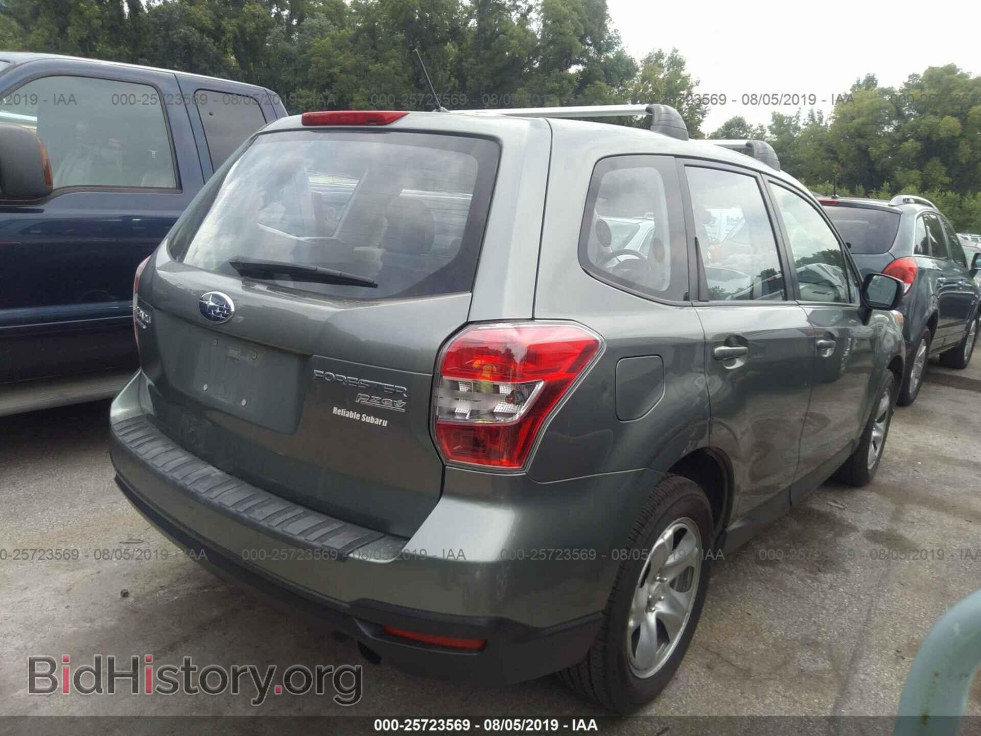 2014 SUBARU FORESTER - VIN: JF2SJAACXEH420752 - Фото 4