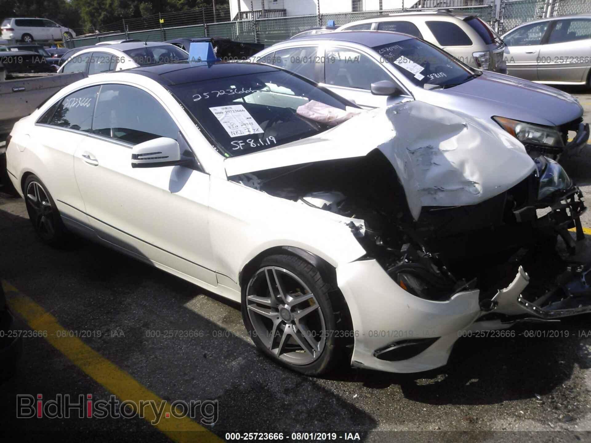 Photo WDDKJ8JB8EF262833 - MERCEDES-BENZ E 2014