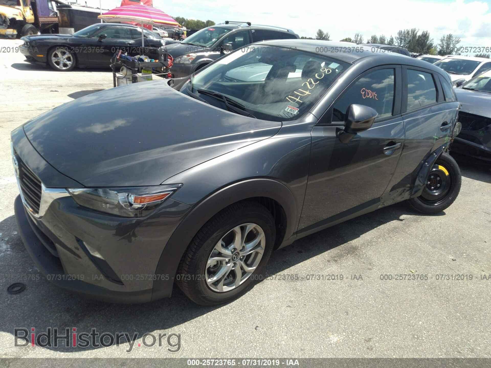 2019 MAZDA CX-3 - VIN: JM1DKDB77K0442208 - Фото 2