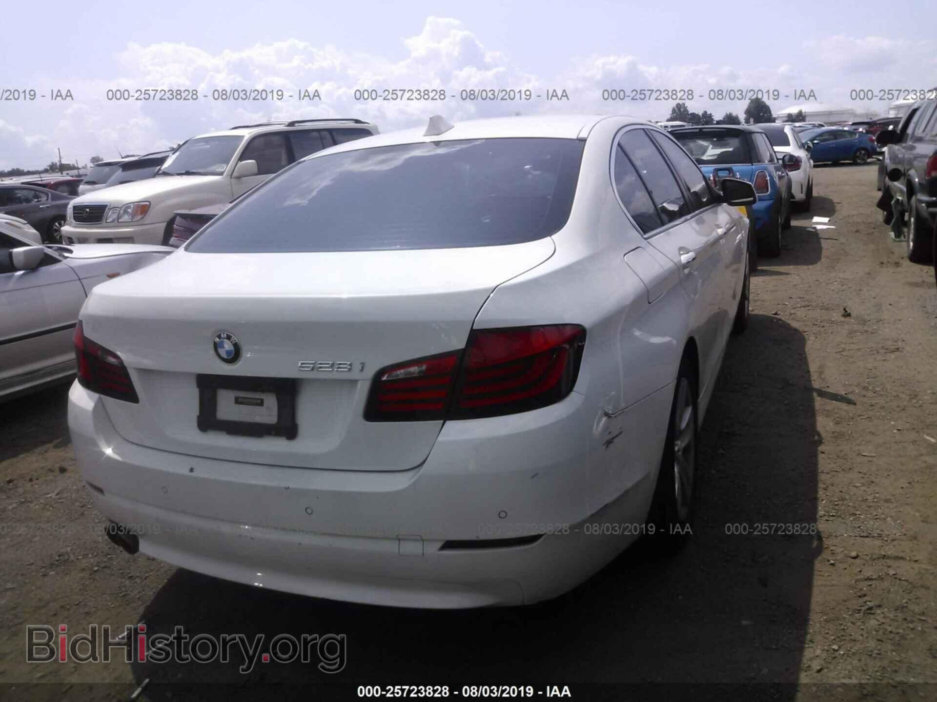 2012 BMW 528 - VIN: WBAXH5C52CDW10066 - Фото 4