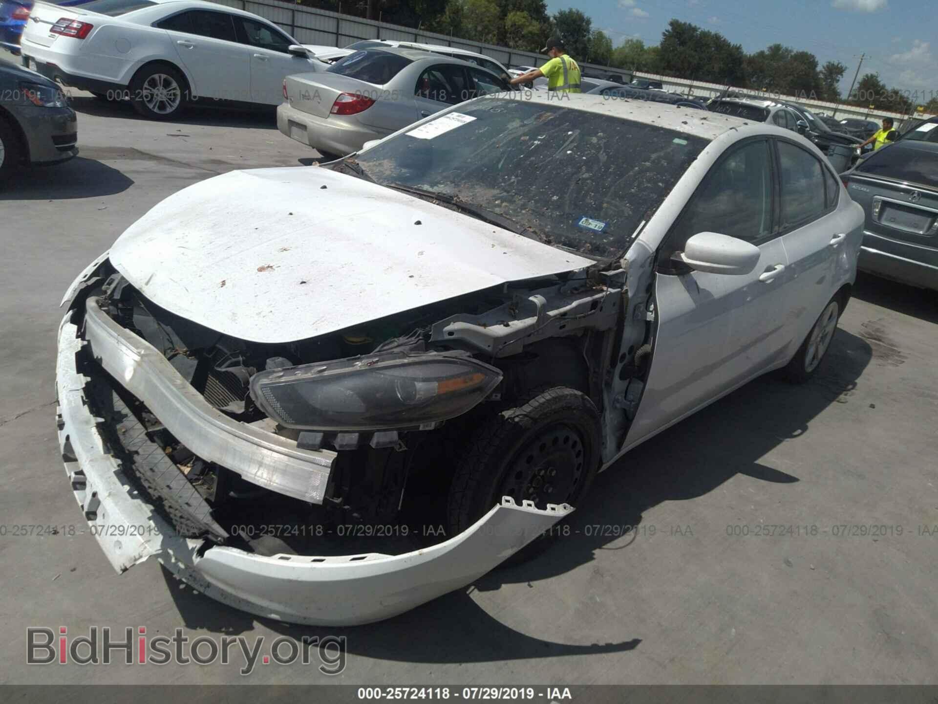 2015 DODGE DART - VIN: 1C3CDFBB8FD306338 - Фото 2