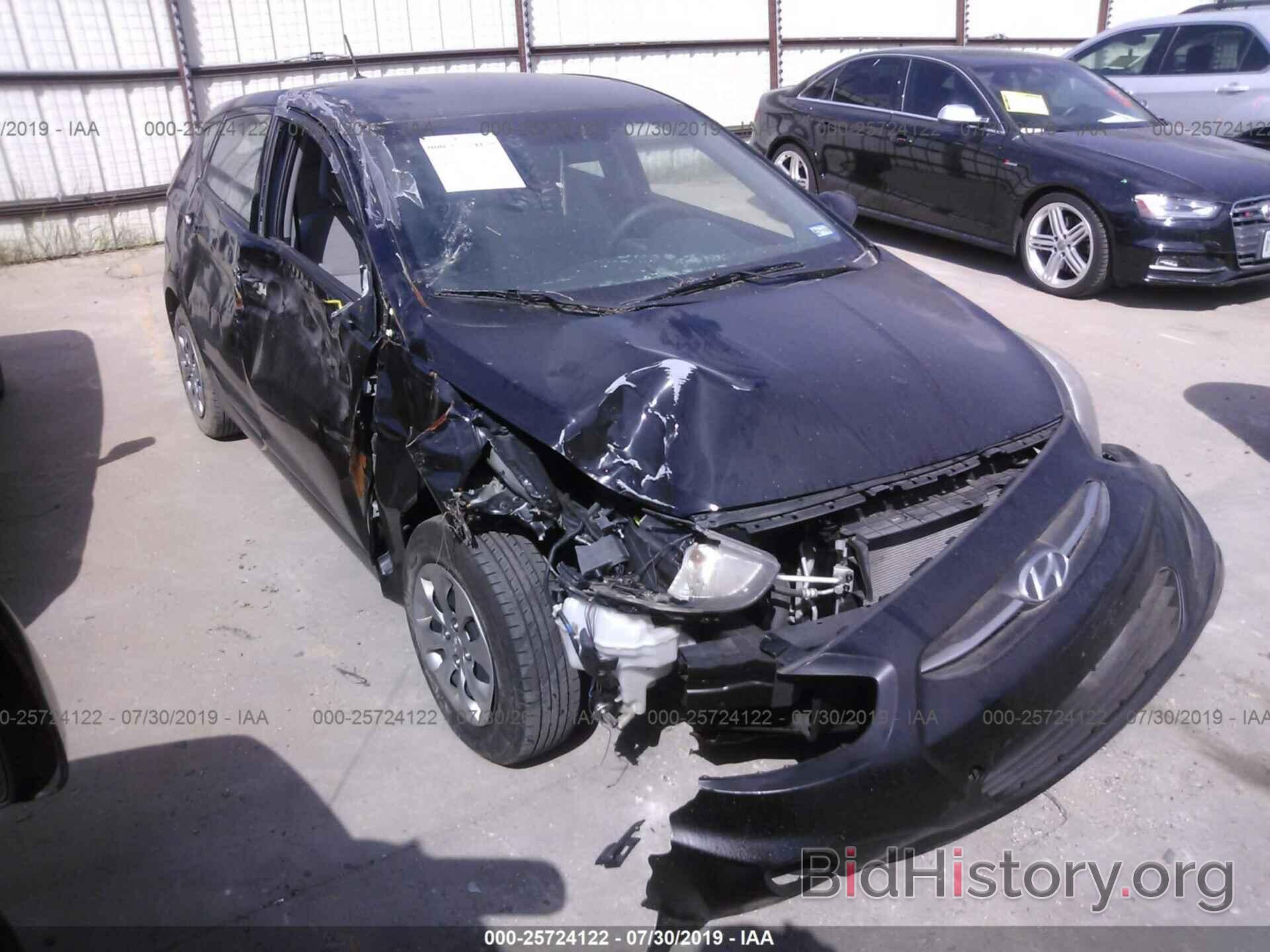 Photo KMHCT5AE8HU304771 - HYUNDAI ACCENT 2017