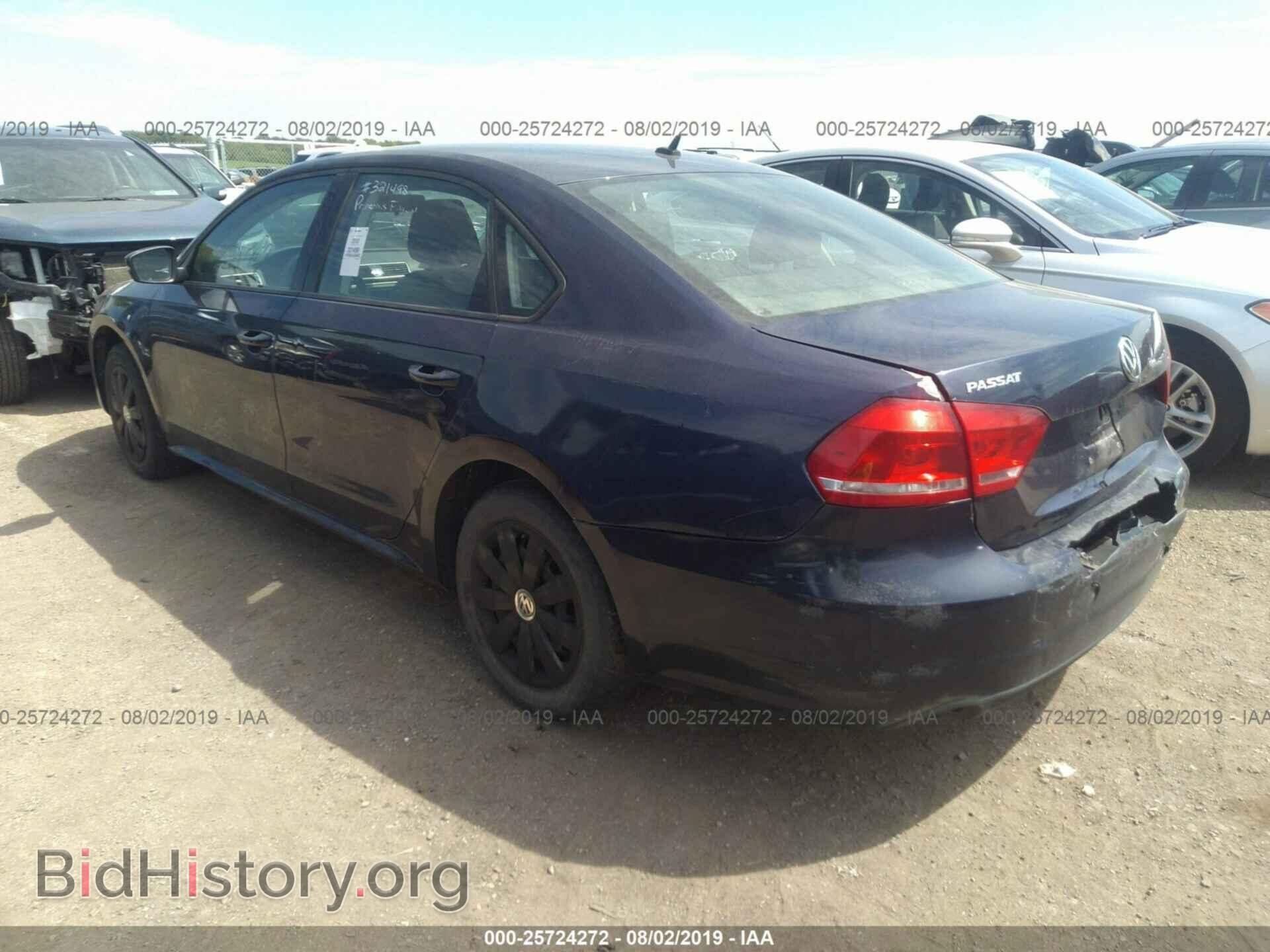 2013 VOLKSWAGEN PASSAT - VIN: 1VWAP7A31DC064194 - Фото 3