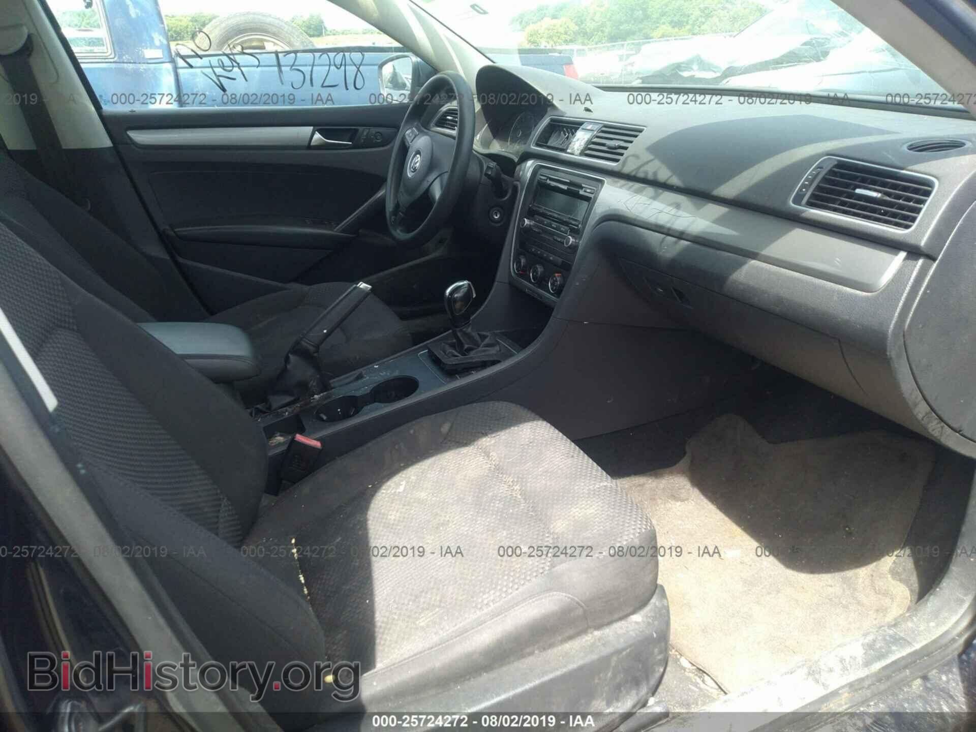 2013 VOLKSWAGEN PASSAT - VIN: 1VWAP7A31DC064194 - Фото 5