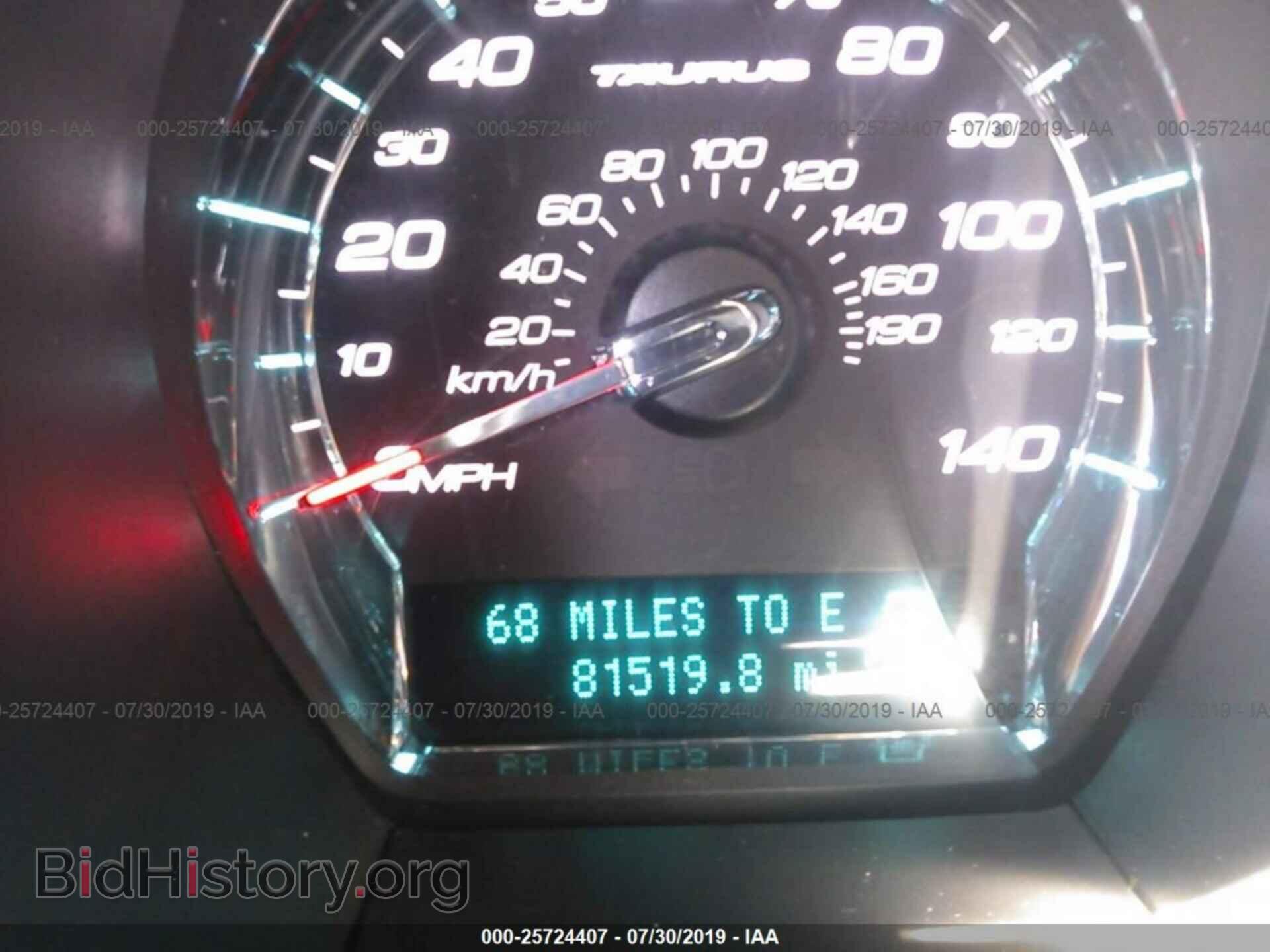 2012 FORD TAURUS - VIN: 1FAHP2EW7CG134478 - Фото 7