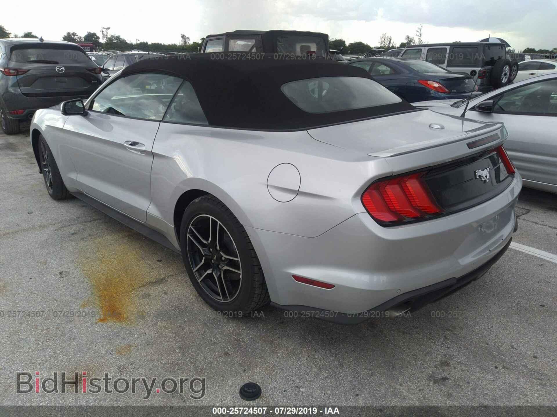2018 FORD MUSTANG - VIN: 1FATP8UH0J5142608 - Фото 3