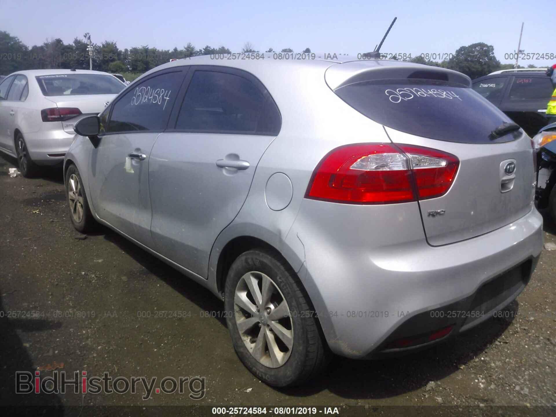2012 KIA RIO - VIN: KNADN5A30C6030378 - Фото 3