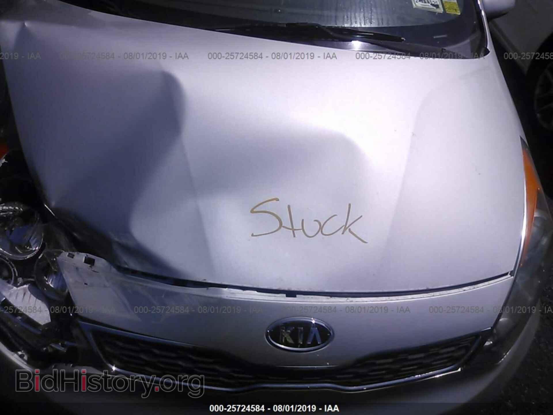 2012 KIA RIO - VIN: KNADN5A30C6030378 - Фото 10