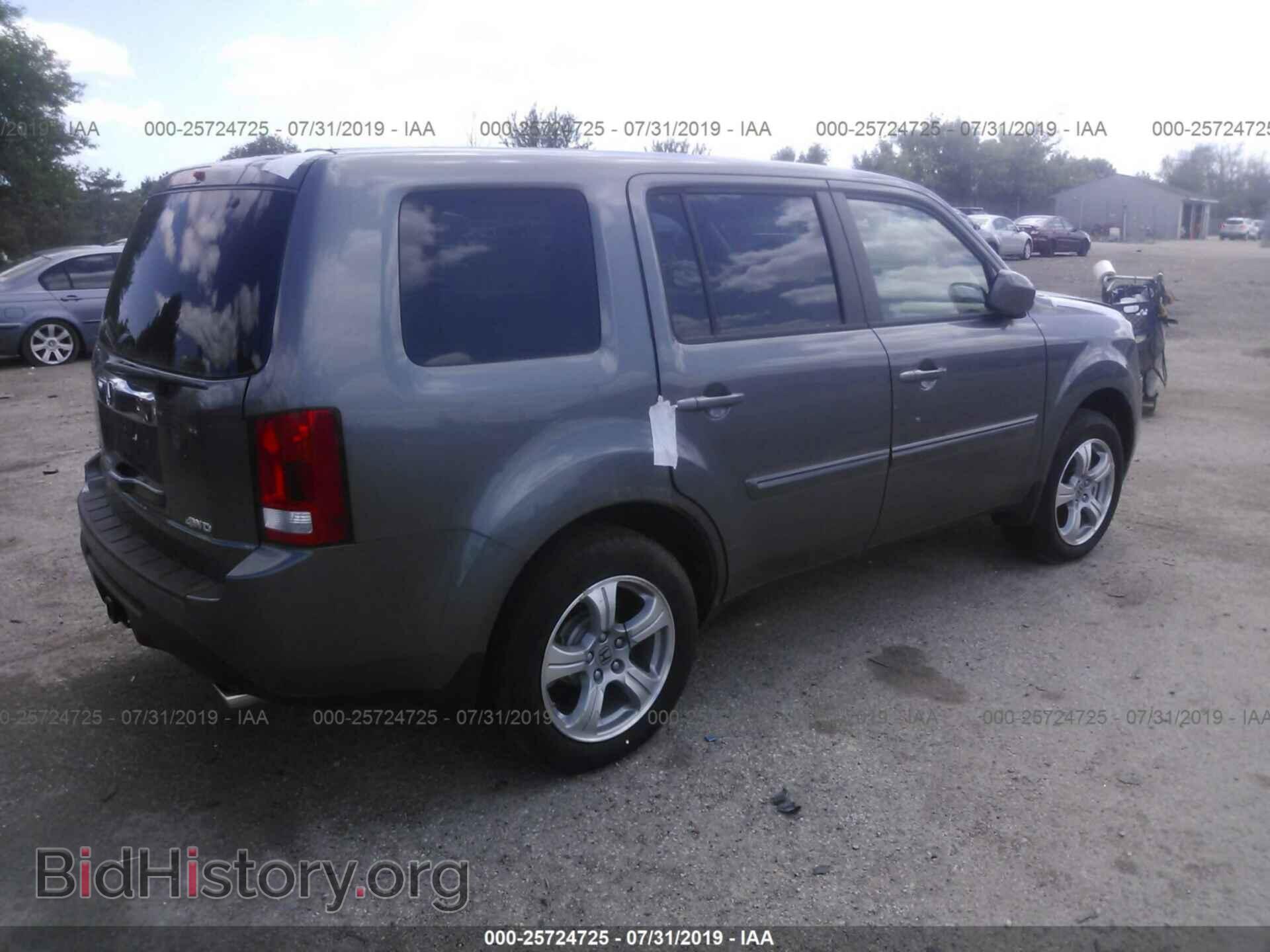 2012 HONDA PILOT - VIN: 5FNYF4H62CB062040 - Фото 4