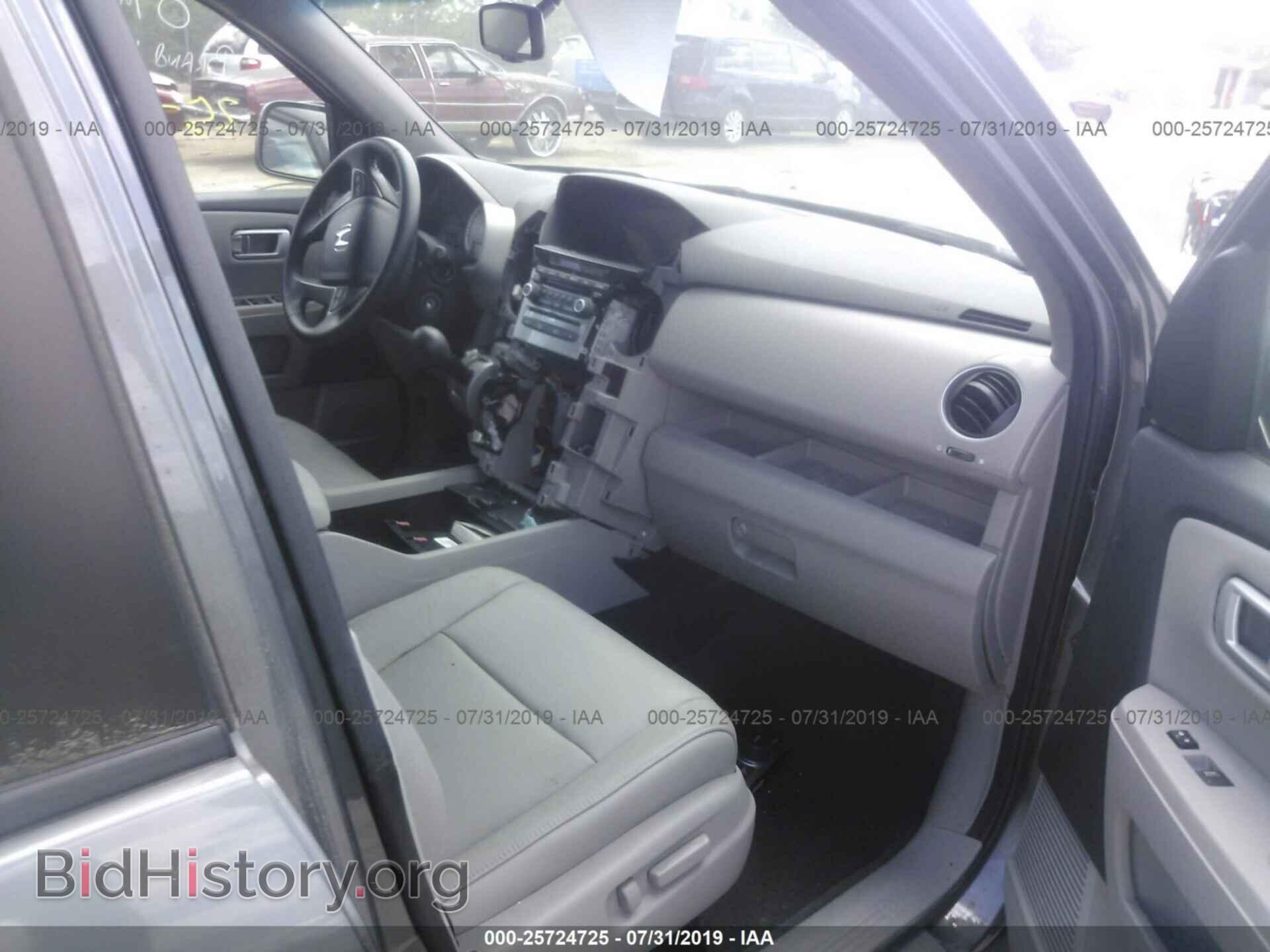 2012 HONDA PILOT - VIN: 5FNYF4H62CB062040 - Фото 5