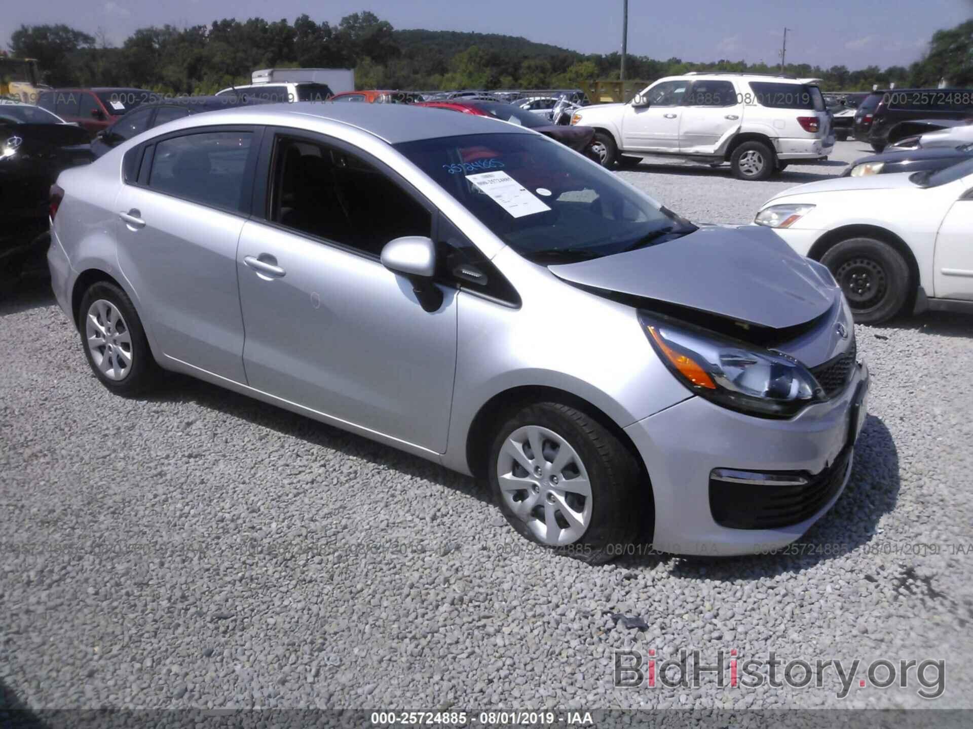 Photo KNADM4A38H6086315 - KIA RIO 2017