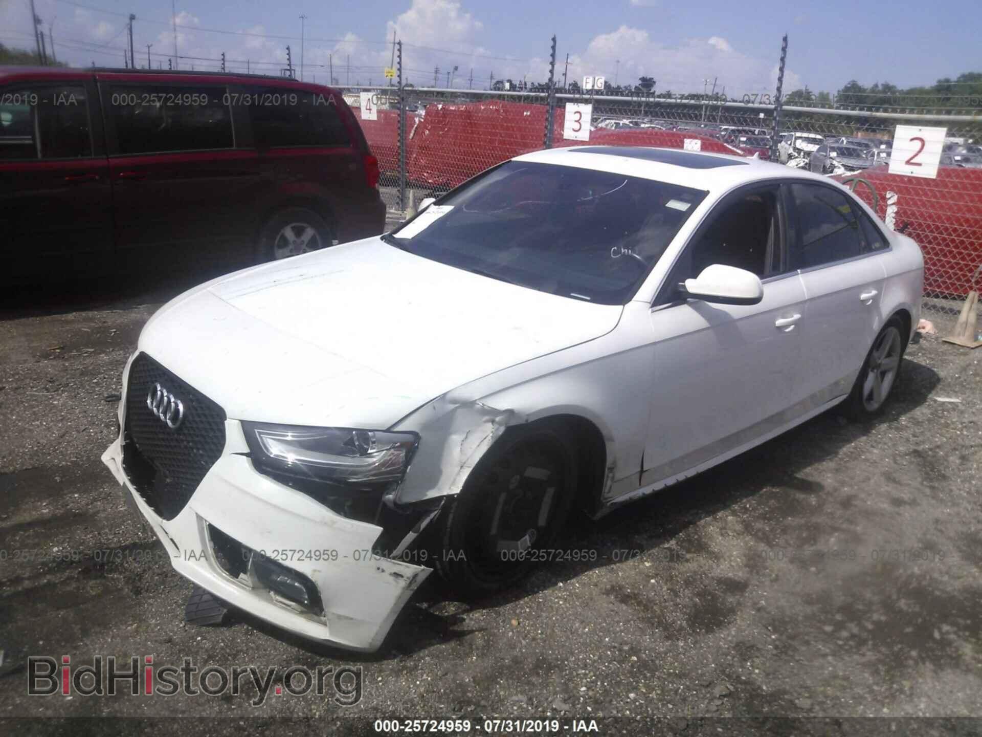2013 AUDI A4 - VIN: WAUEFAFL3DN010152 - Фото 2