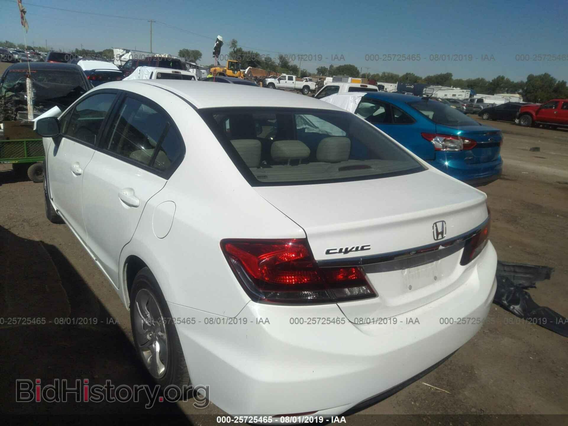 2013 HONDA CIVIC - VIN: 19XFB2F58DE069907 - Фото 3