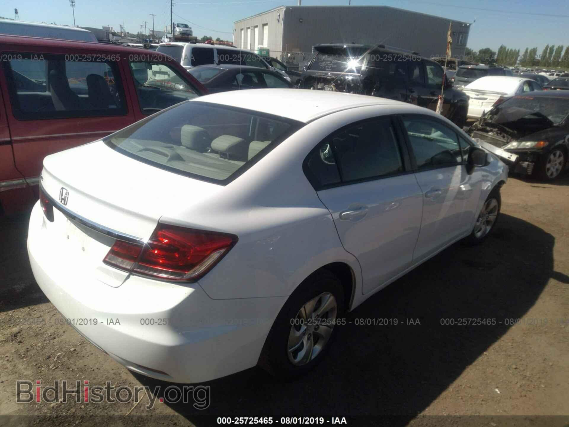 2013 HONDA CIVIC - VIN: 19XFB2F58DE069907 - Фото 4