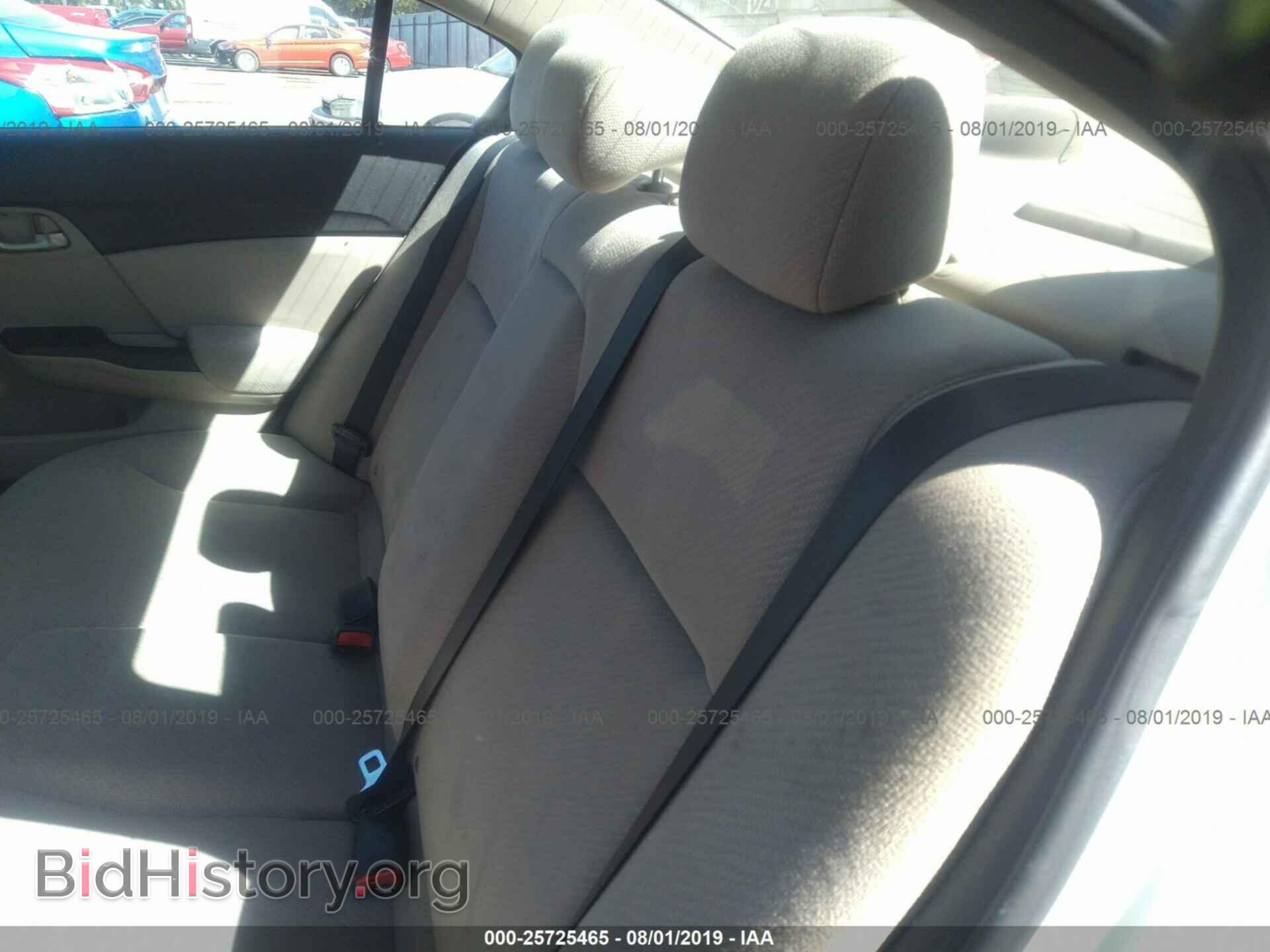 2013 HONDA CIVIC - VIN: 19XFB2F58DE069907 - Фото 8