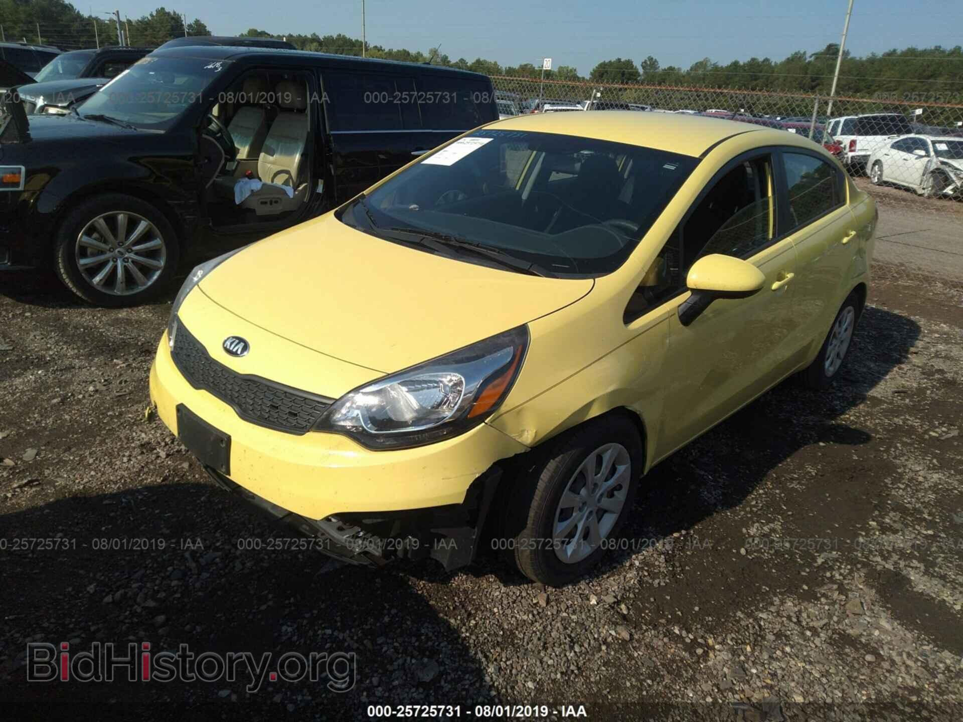 2016 KIA RIO - VIN: KNADM4A30G6586872 - Фото 2