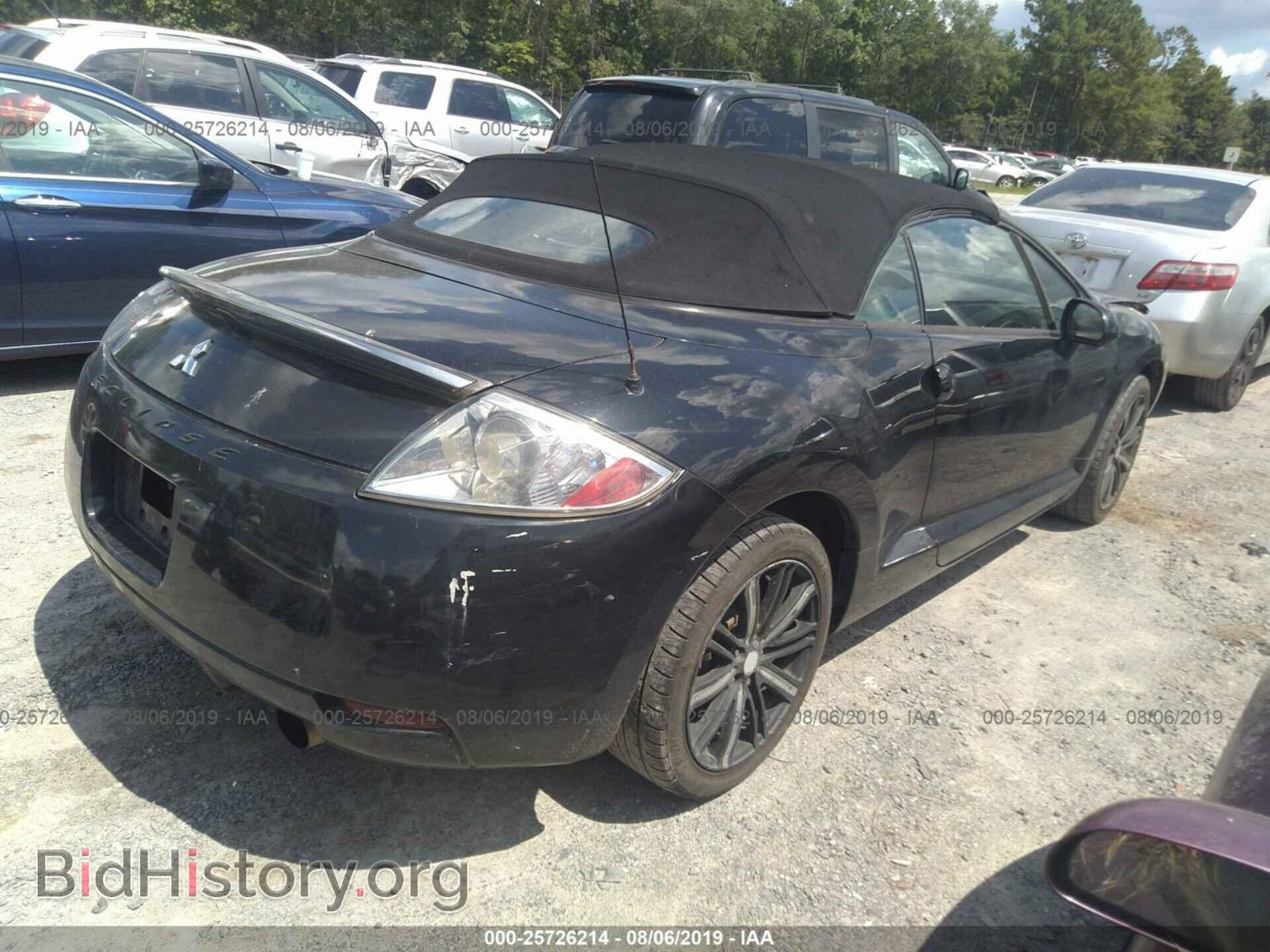 2007 MITSUBISHI ECLIPSE - VIN: 4A3AL25F47E019231 - Фото 4