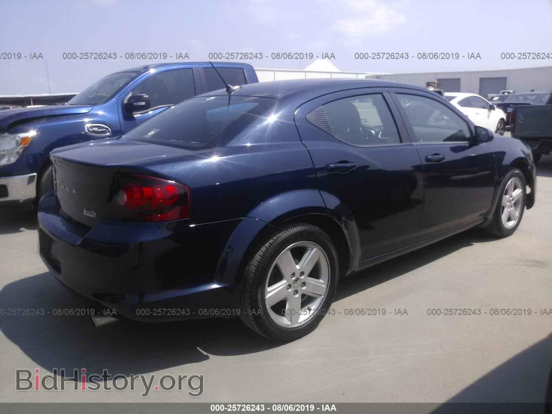 2013 DODGE AVENGER - VIN: 1C3CDZAB9DN707925 - Фото 4