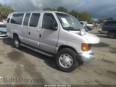 2006 Ford ECONOLINE E350 Super Duty Wagon, белый — VIN 1FBSS31L66DA77538, IAAI
