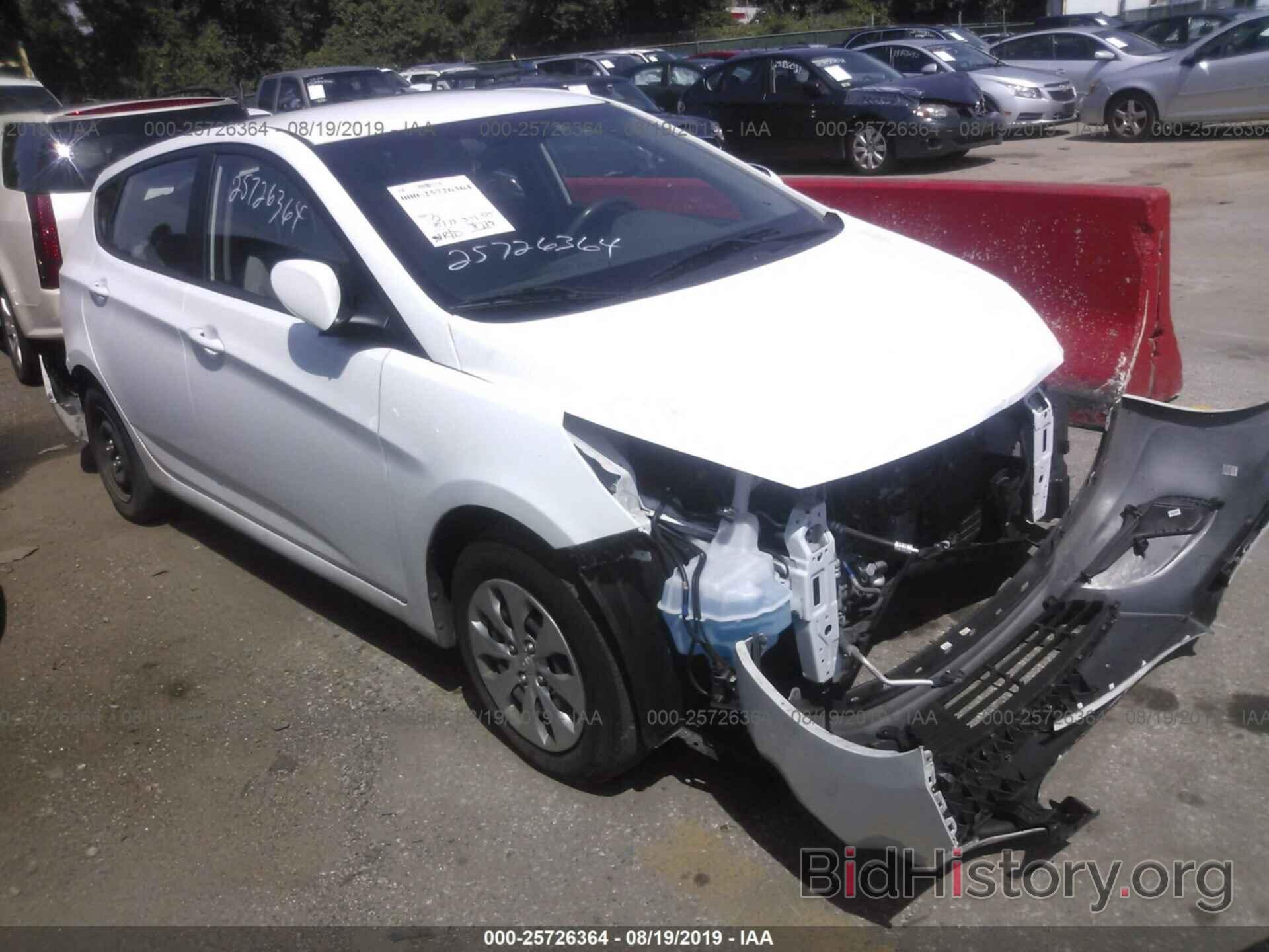 Photo KMHCT5AE4HU350095 - HYUNDAI ACCENT 2017