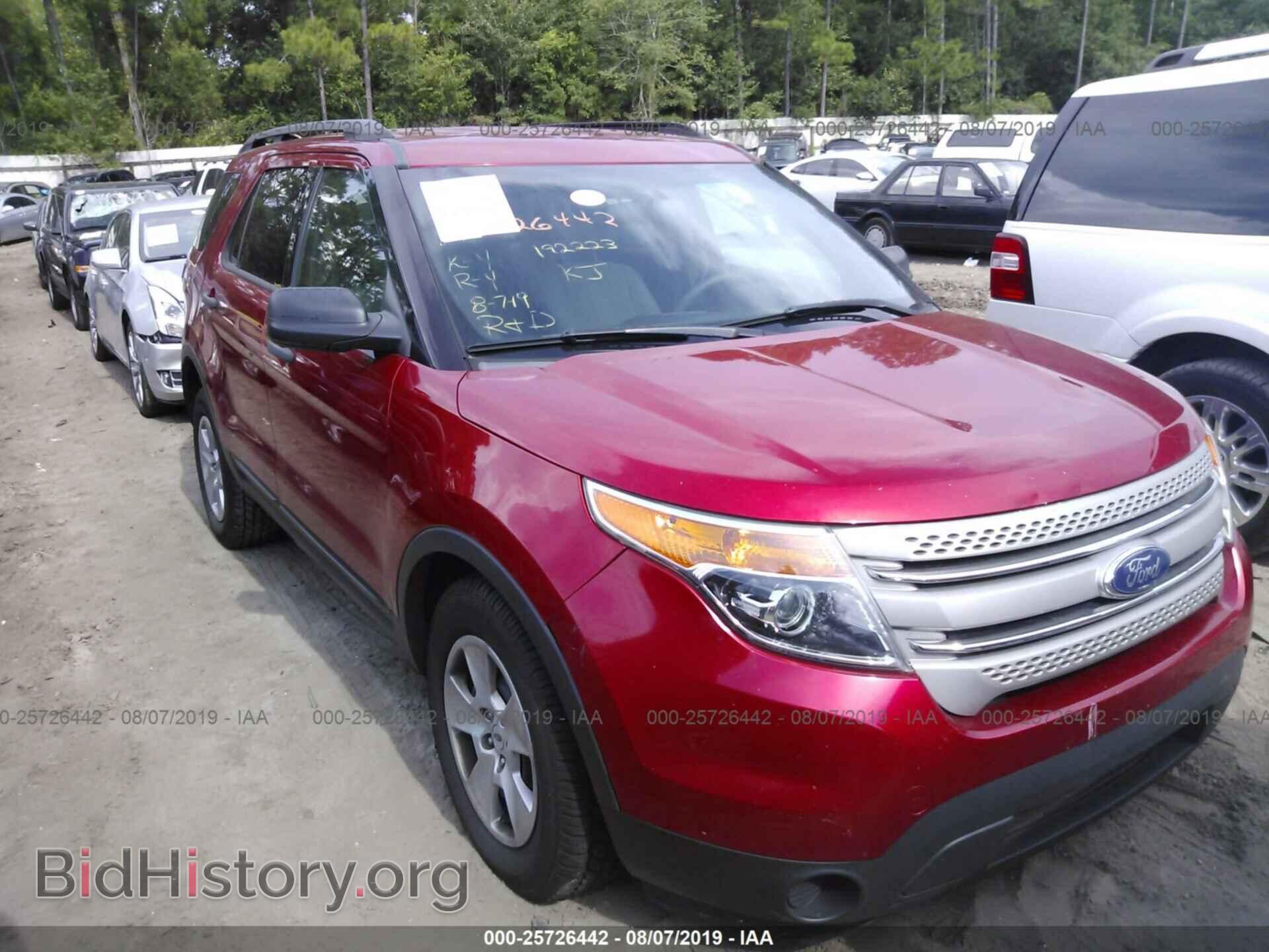 Фотография 1FMHK7B85CGA66883 - FORD EXPLORER 2012