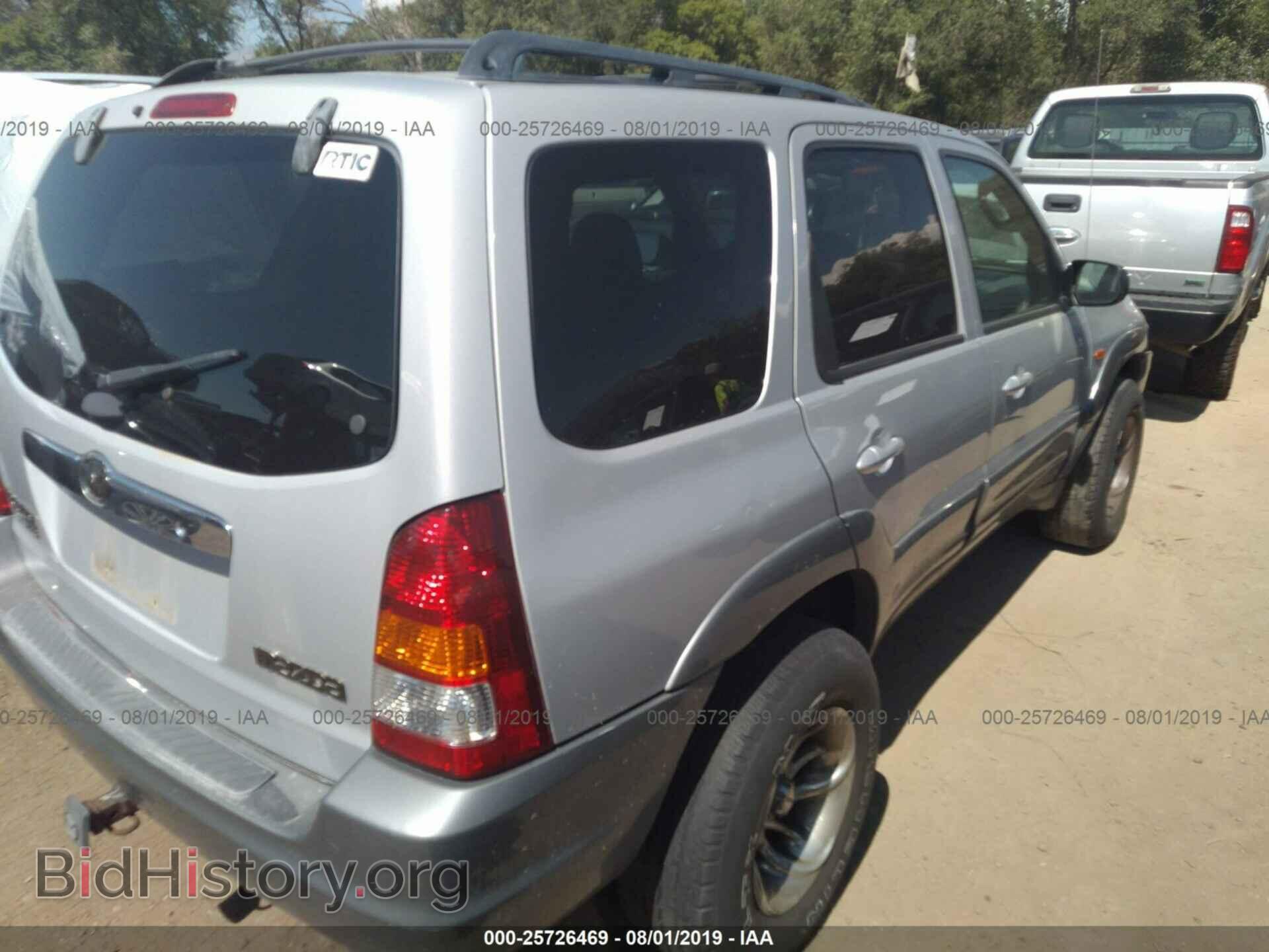 2002 MAZDA TRIBUTE - VIN: 4F2YU08182KM09889 - Фото 4