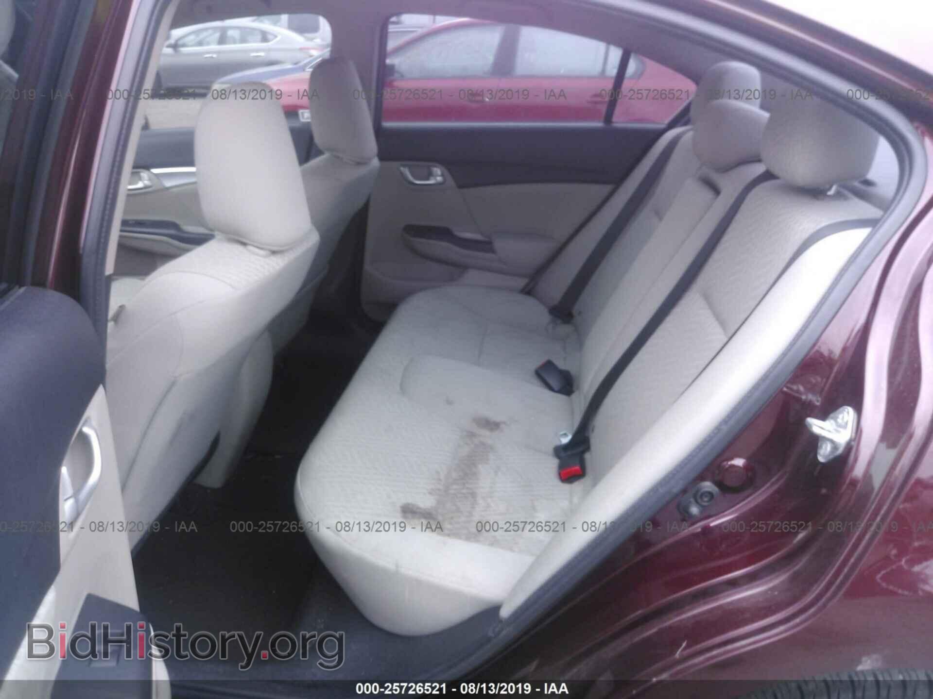2014 HONDA CIVIC - VIN: 19XFB2F86EE034312 - Фото 8