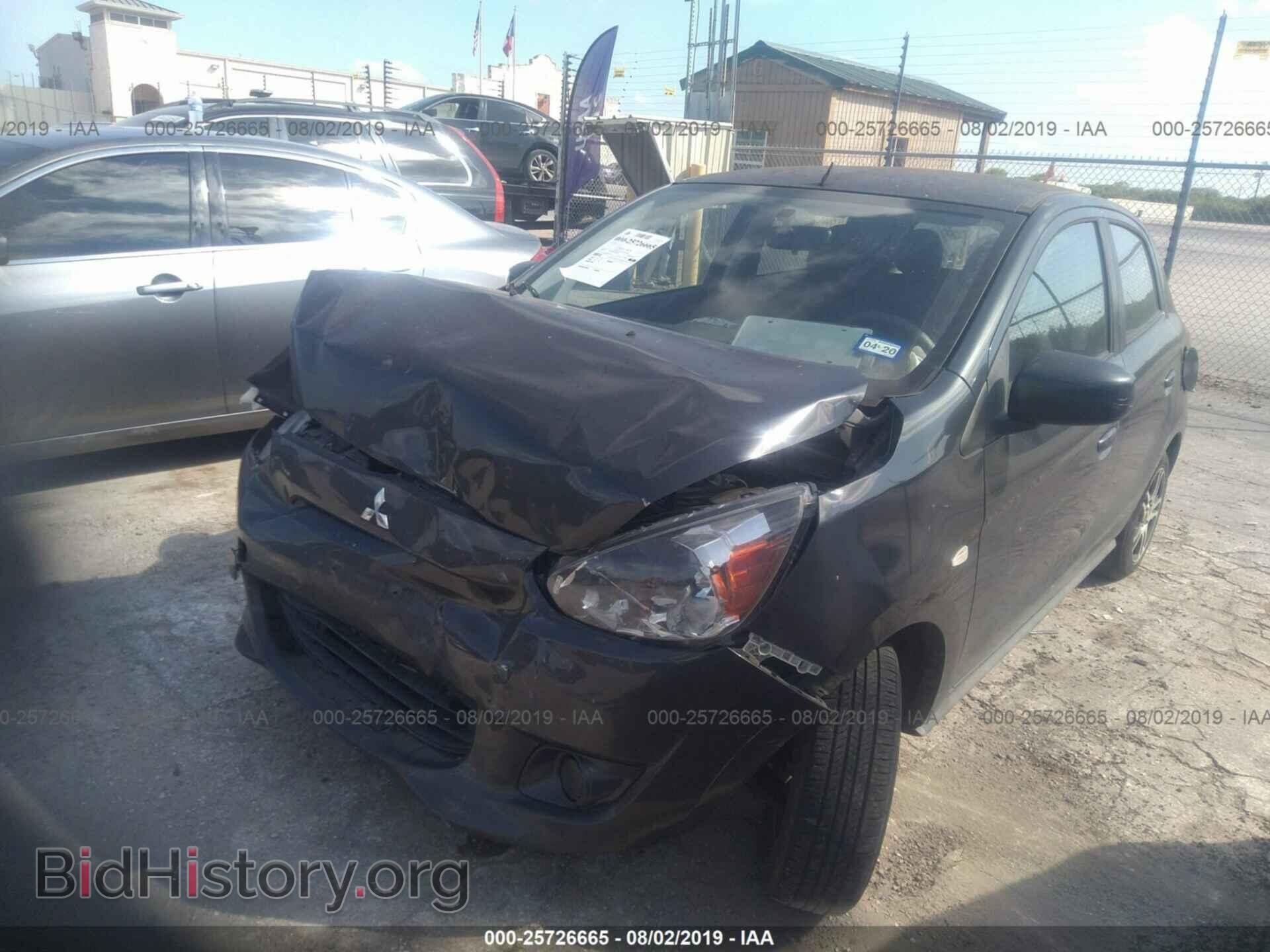 2014 MITSUBISHI MIRAGE - VIN: ML32A3HJ8EH021355 - Фото 2