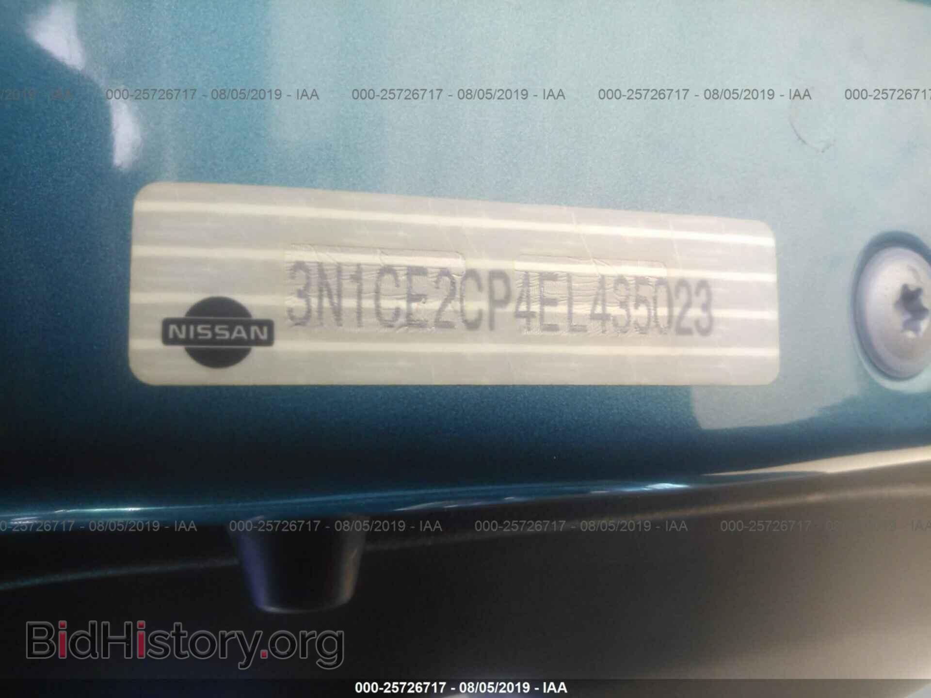 2014 NISSAN VERSA NOTE - VIN: 3N1CE2CP4EL435023 - Фото 9