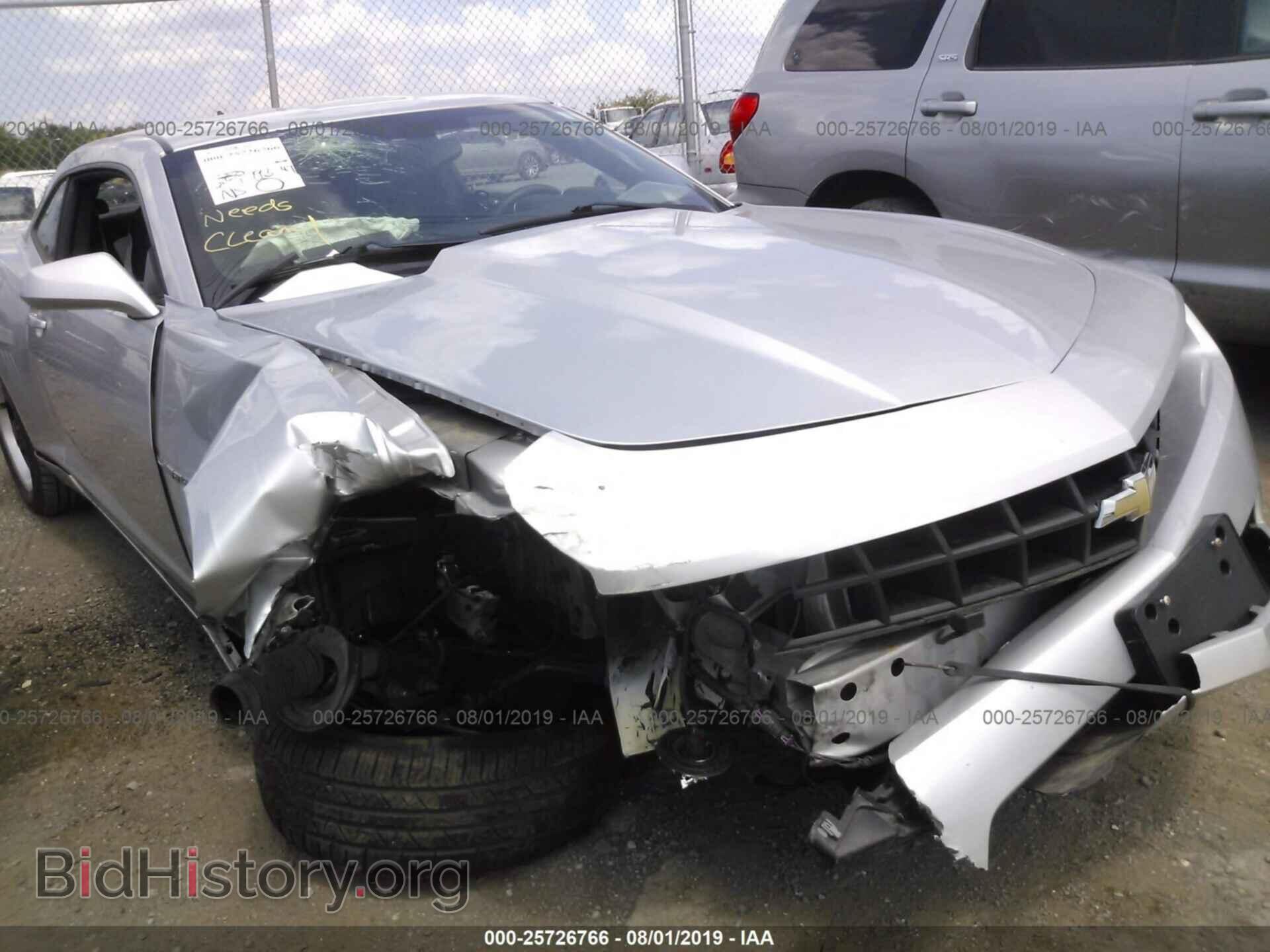 2012 CHEVROLET CAMARO - VIN: 2G1FA1E36C9135311 - Фото 6