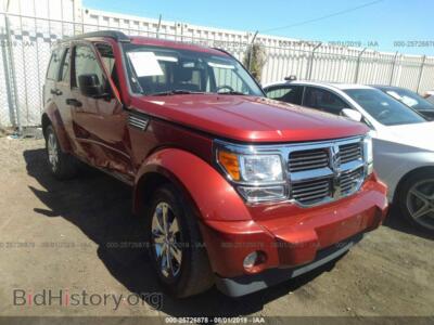 2007 Dodge NITRO SLT, красный — VIN 1D8GT58K87W578574, IAAI