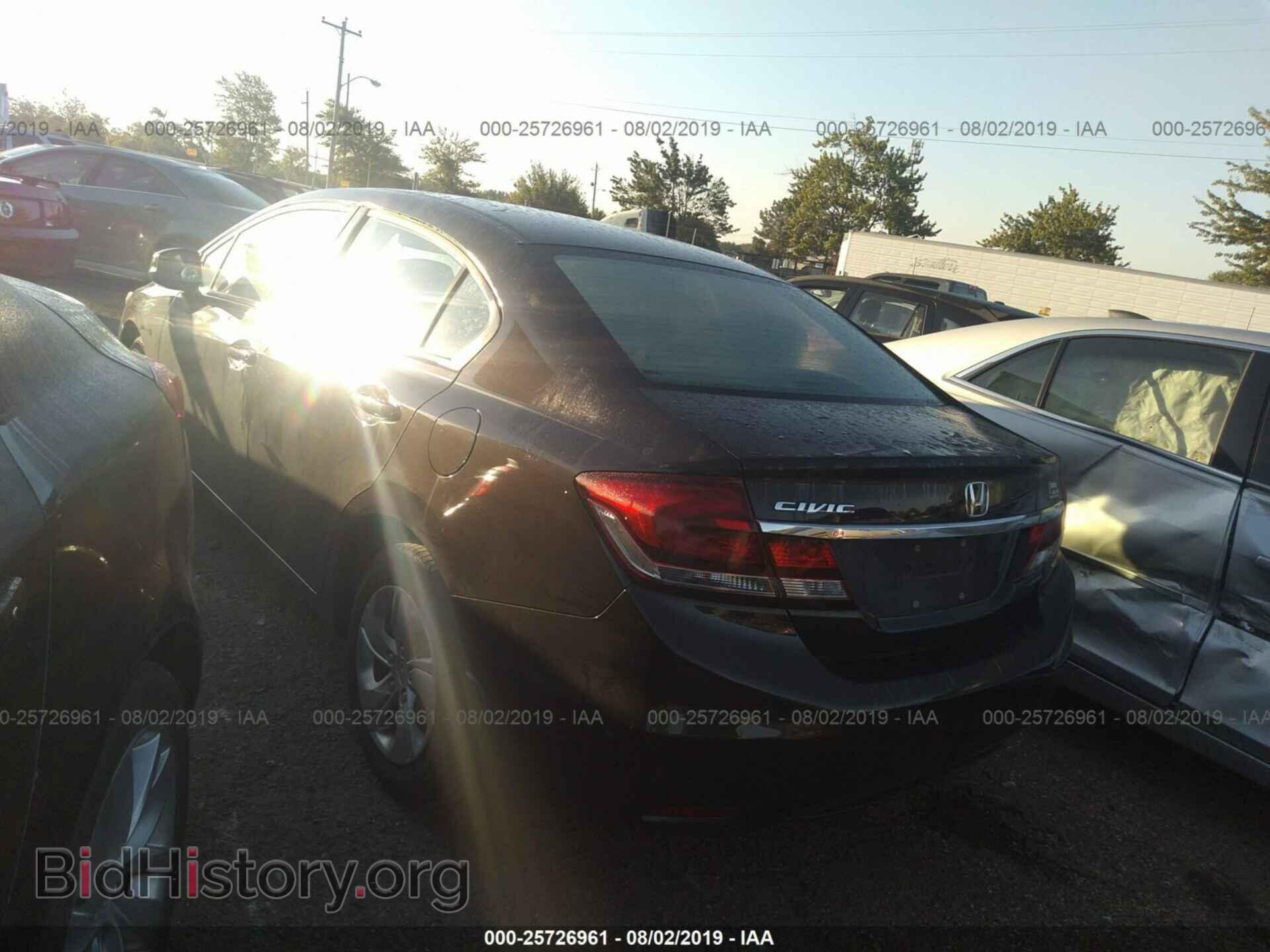 2013 HONDA CIVIC - VIN: 19XFB2F59DE069799 - Photo 3