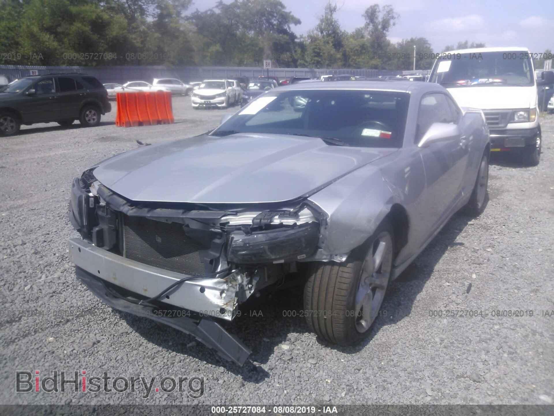 2014 CHEVROLET CAMARO - VIN: 2G1FB1E35E9269422 - Фото 2