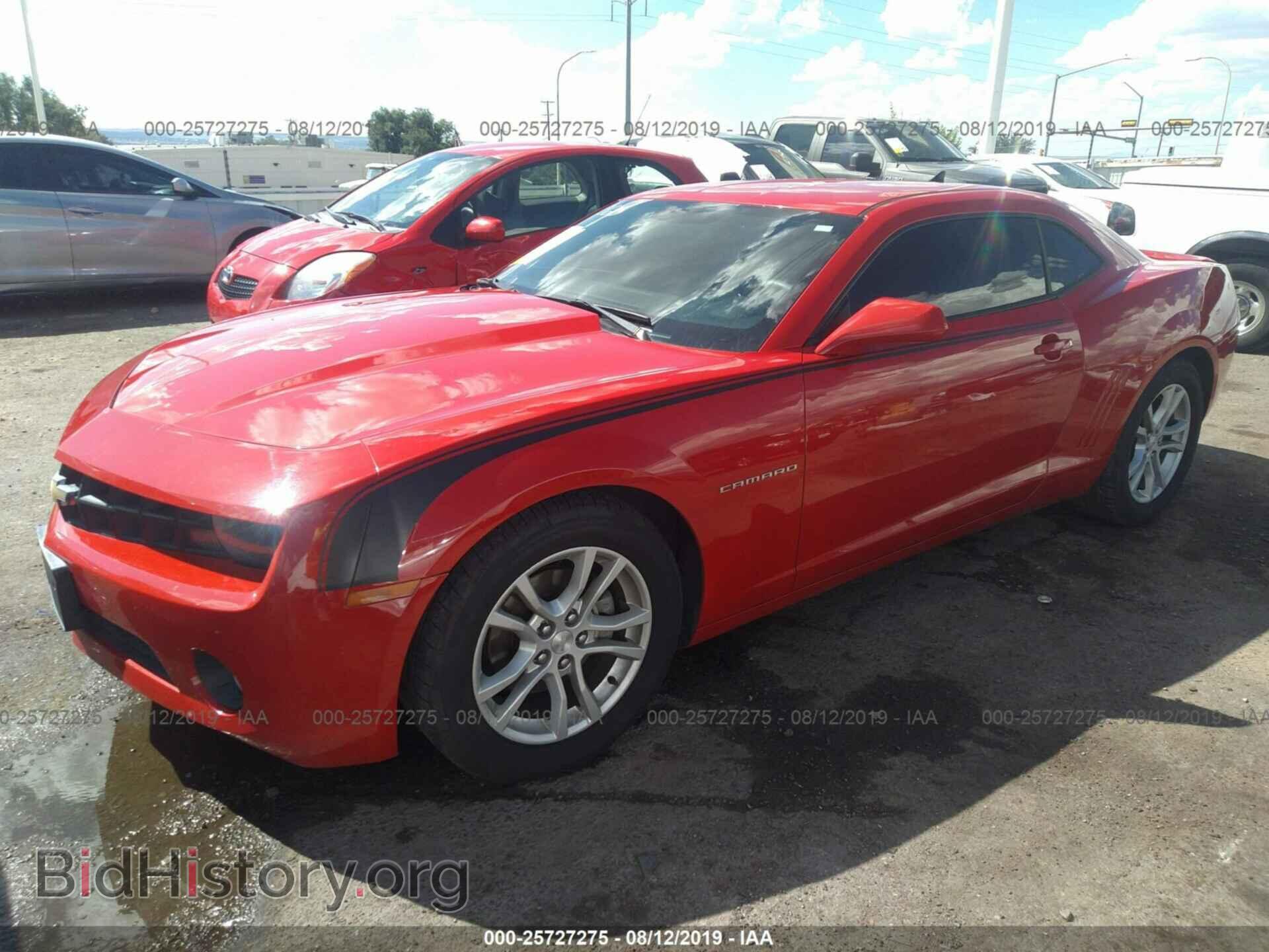 2013 CHEVROLET CAMARO - VIN: 2G1FB1E30D9185118 - Фото 2