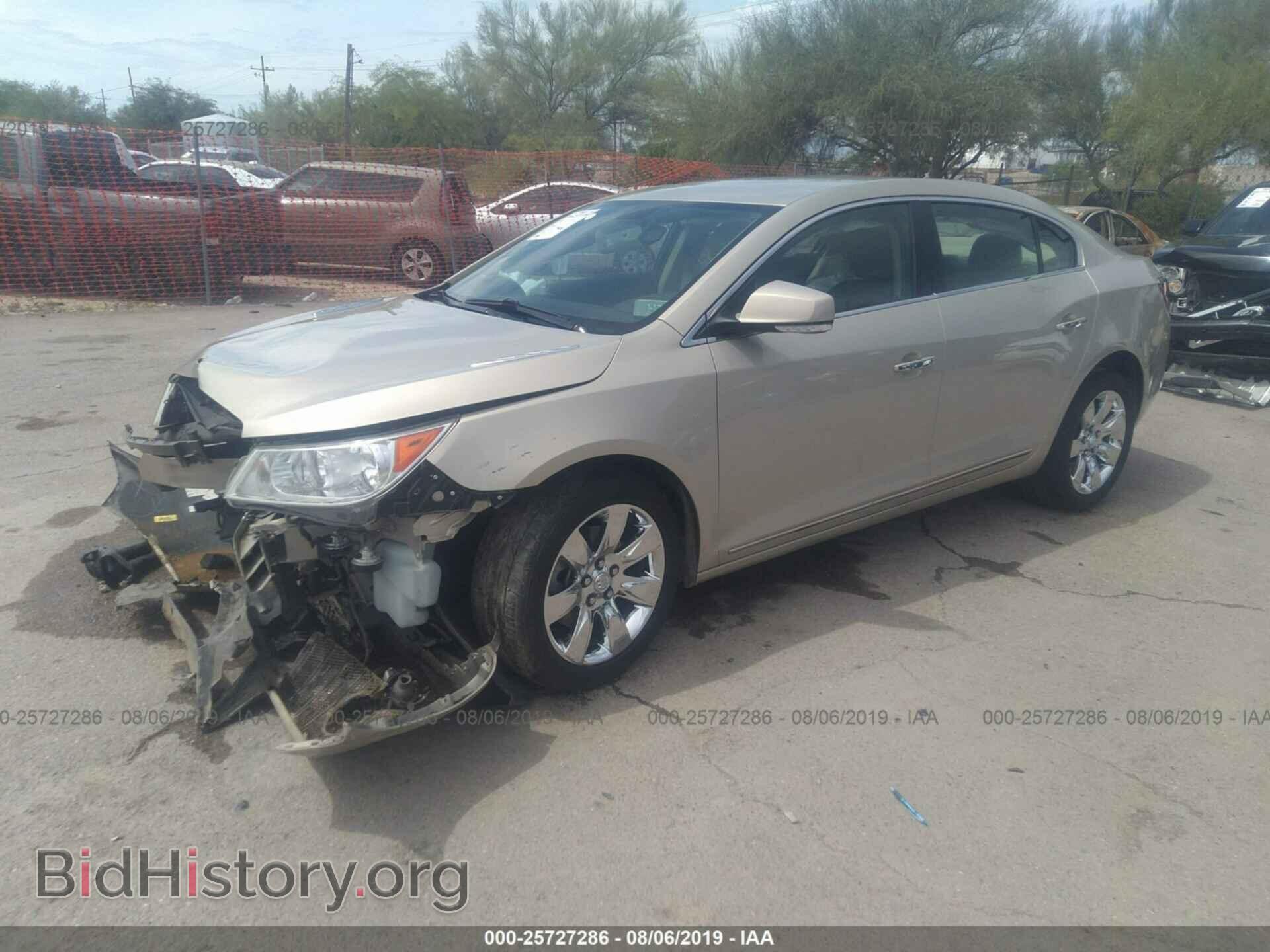 2012 BUICK LACROSSE - VIN: 1G4GD5E30CF215202 - Фото 2
