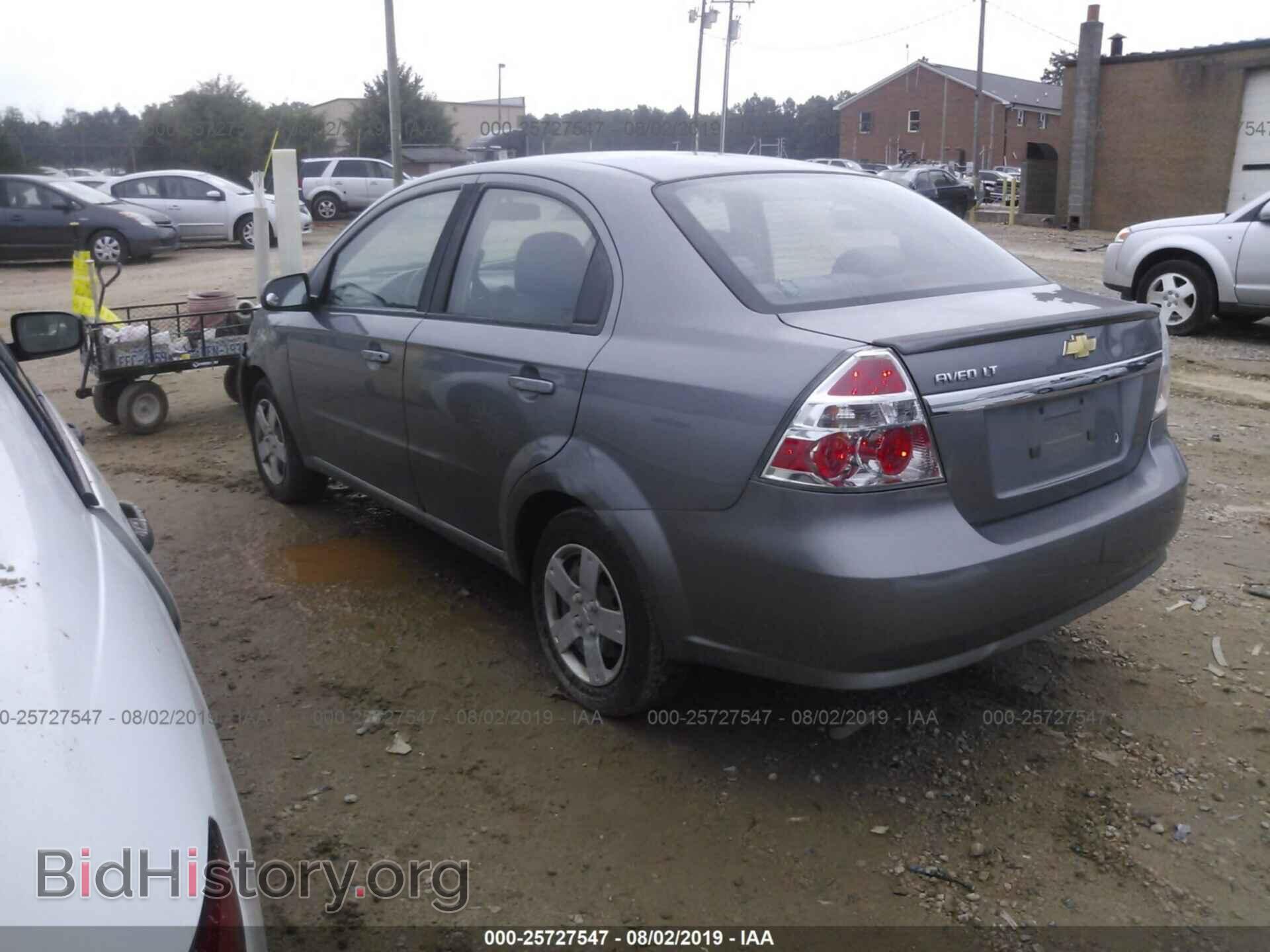 2011 CHEVROLET AVEO - VIN: KL1TD5DE9BB209045 - Фото 3