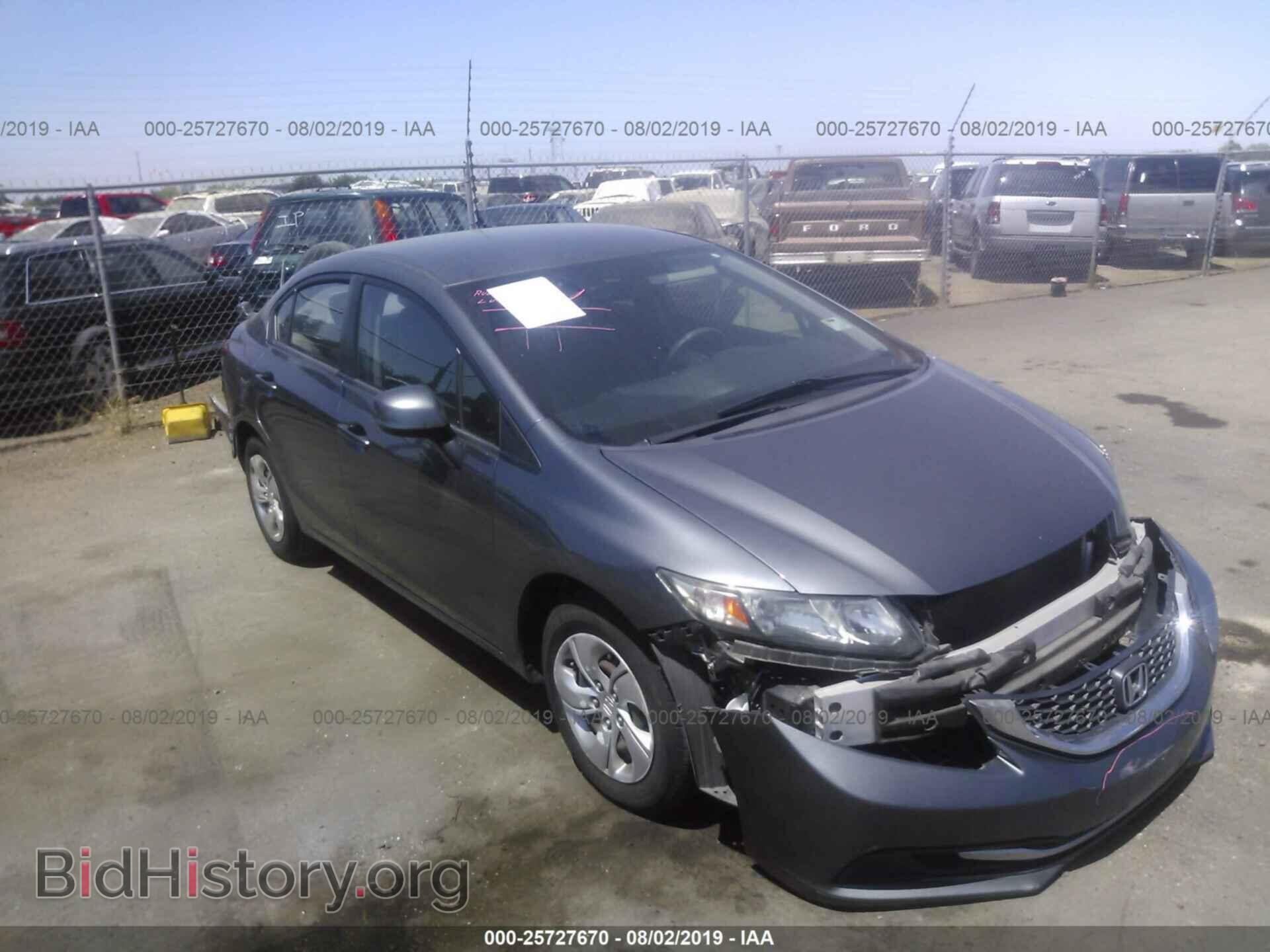 Фотография 19XFB2F51DE214950 - HONDA CIVIC 2013