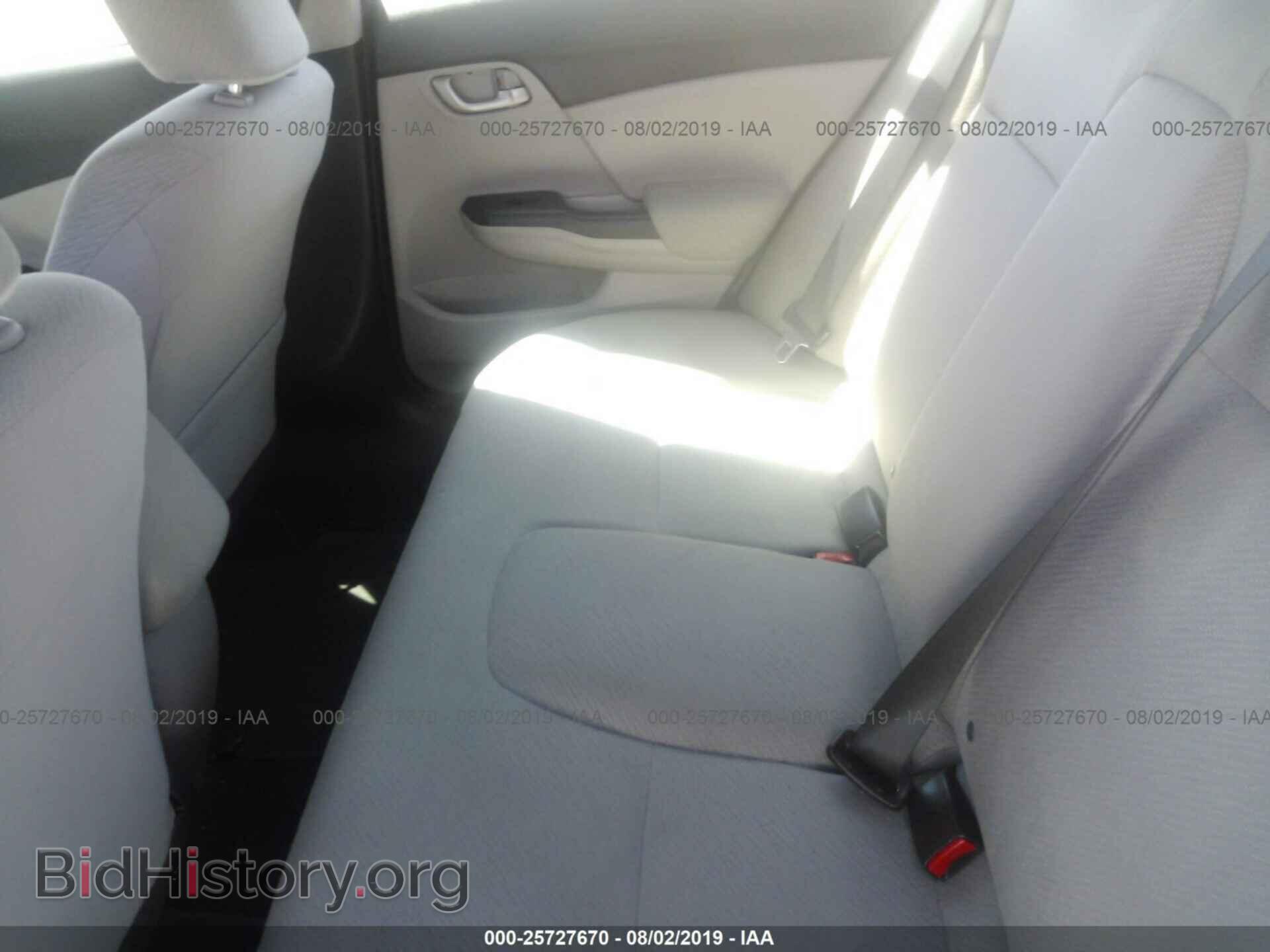 2013 HONDA CIVIC - VIN: 19XFB2F51DE214950 - Photo 8