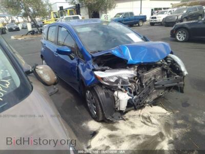 2016 Nissan VERSA NOTE S/S Plus/SV/SL/SR, синий — VIN 3N1CE2CPXGL366129, IAAI