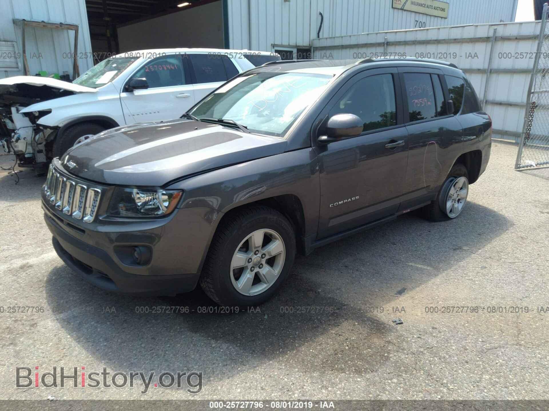 2017 JEEP COMPASS - VIN: 1C4NJCEA2HD206902 - Фото 2