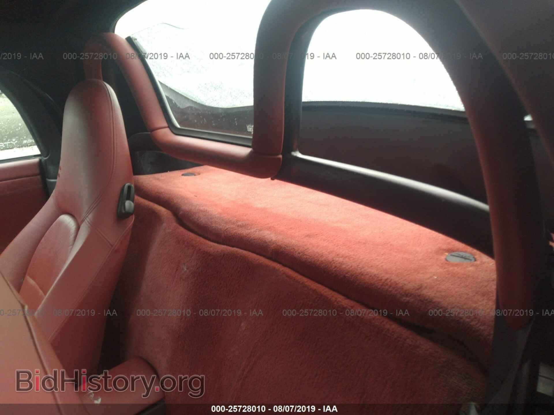 1997 PORSCHE BOXSTER - VIN: WP0CA2987VS625649 - Фото 8