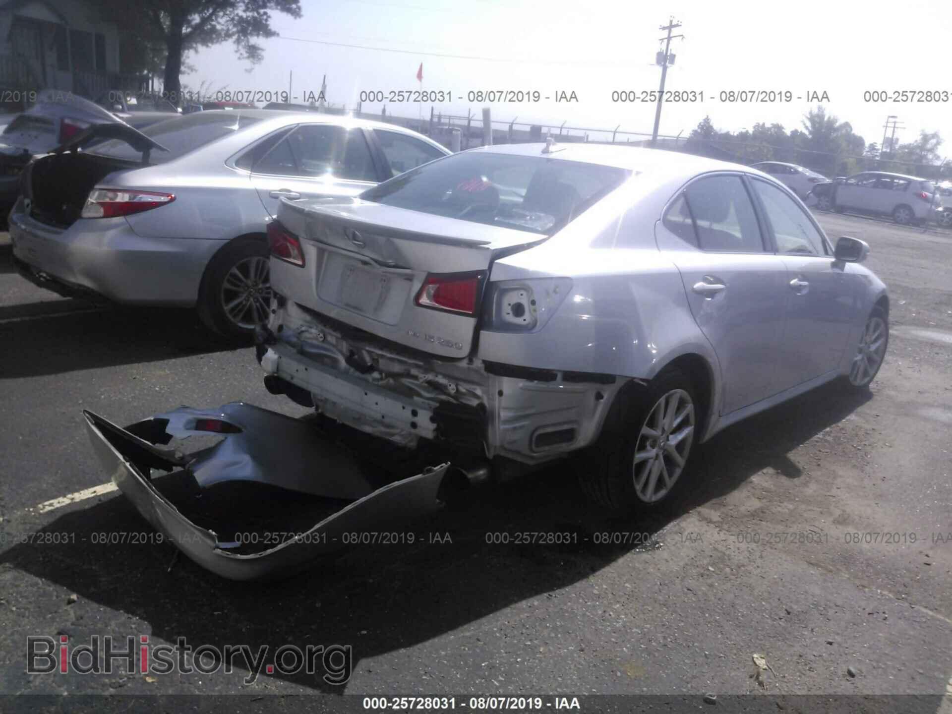 2011 LEXUS IS - VIN: JTHCF5C29B5048297 - Фото 4