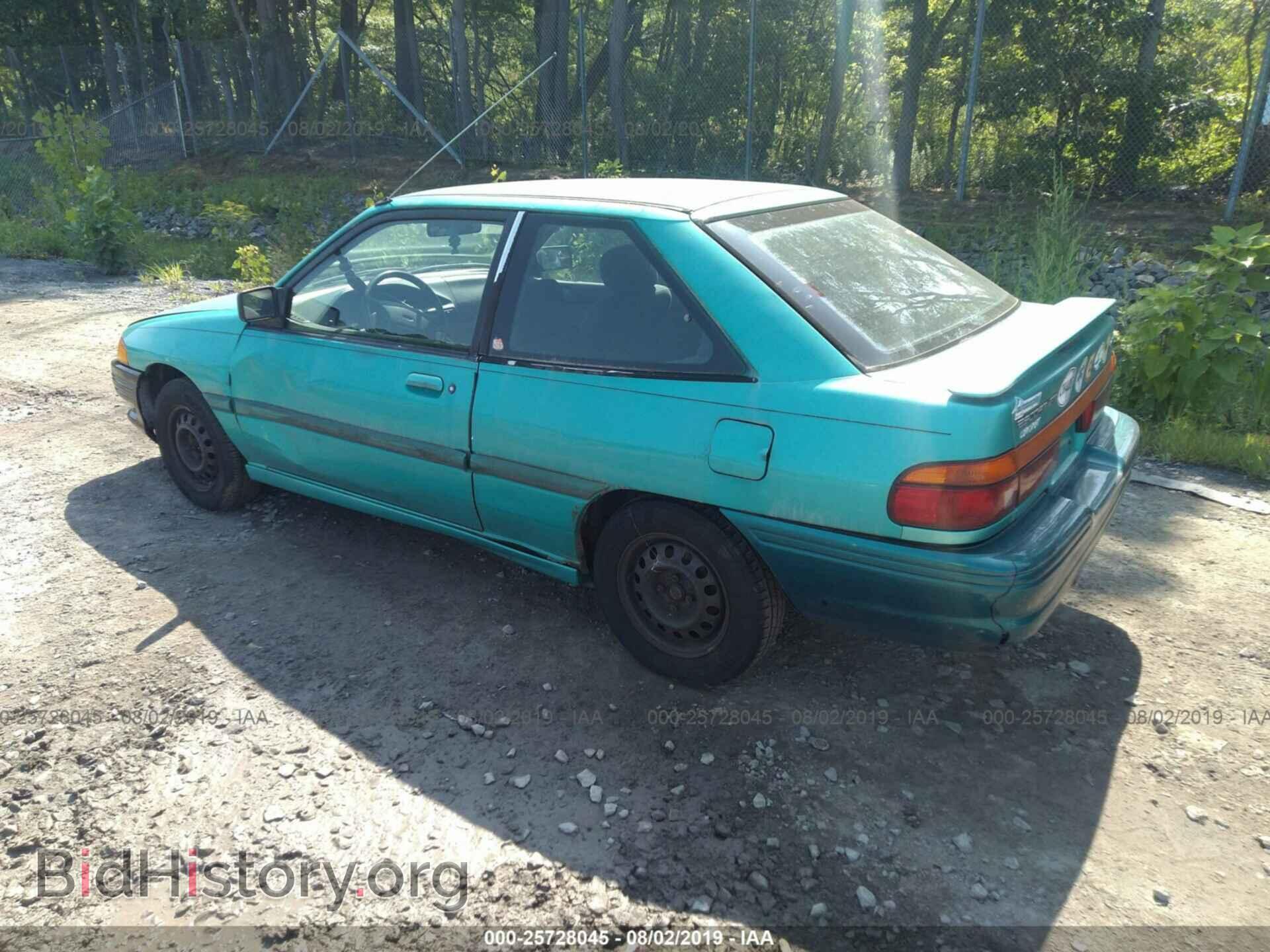 1995 FORD ESCORT - VIN: 1FASP1280SW165579 - Фото 3
